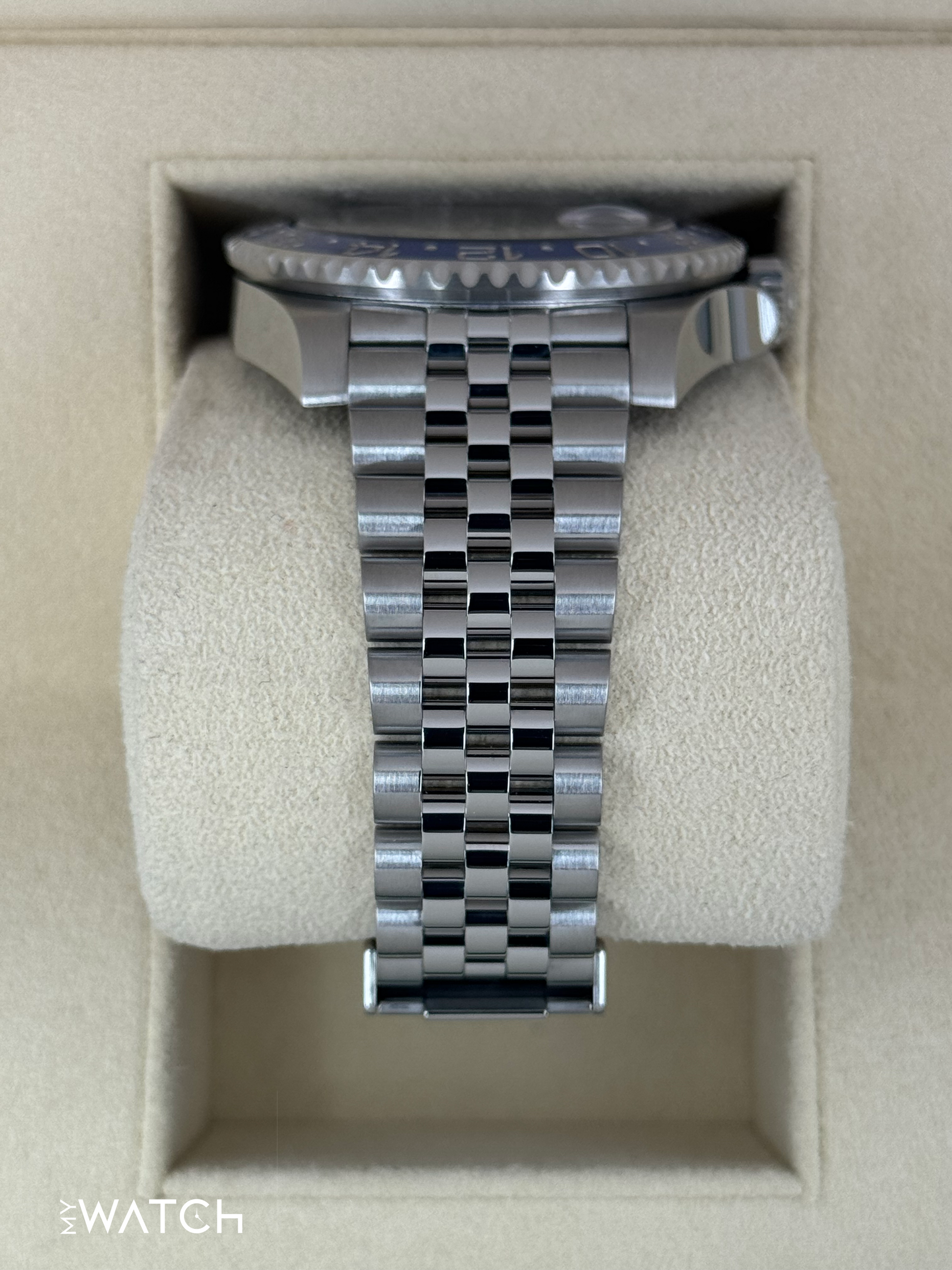 2023 Rolex GMT-Master II "Batgirl" 40mm 126710BLNR Jubilee Black Dial - MyWatchLLC