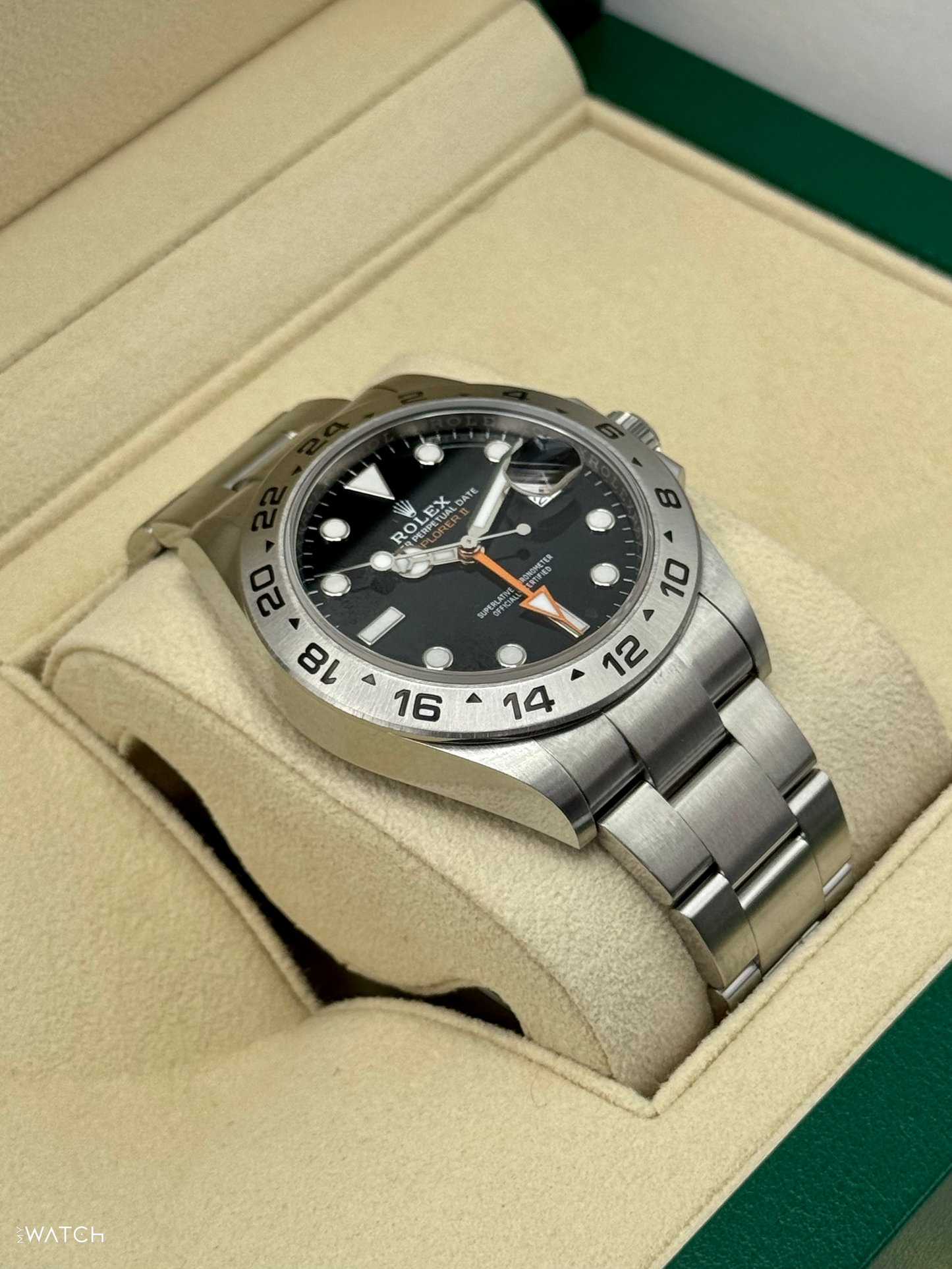 2022 Rolex Explorer II 42mm 226570 Black Dial