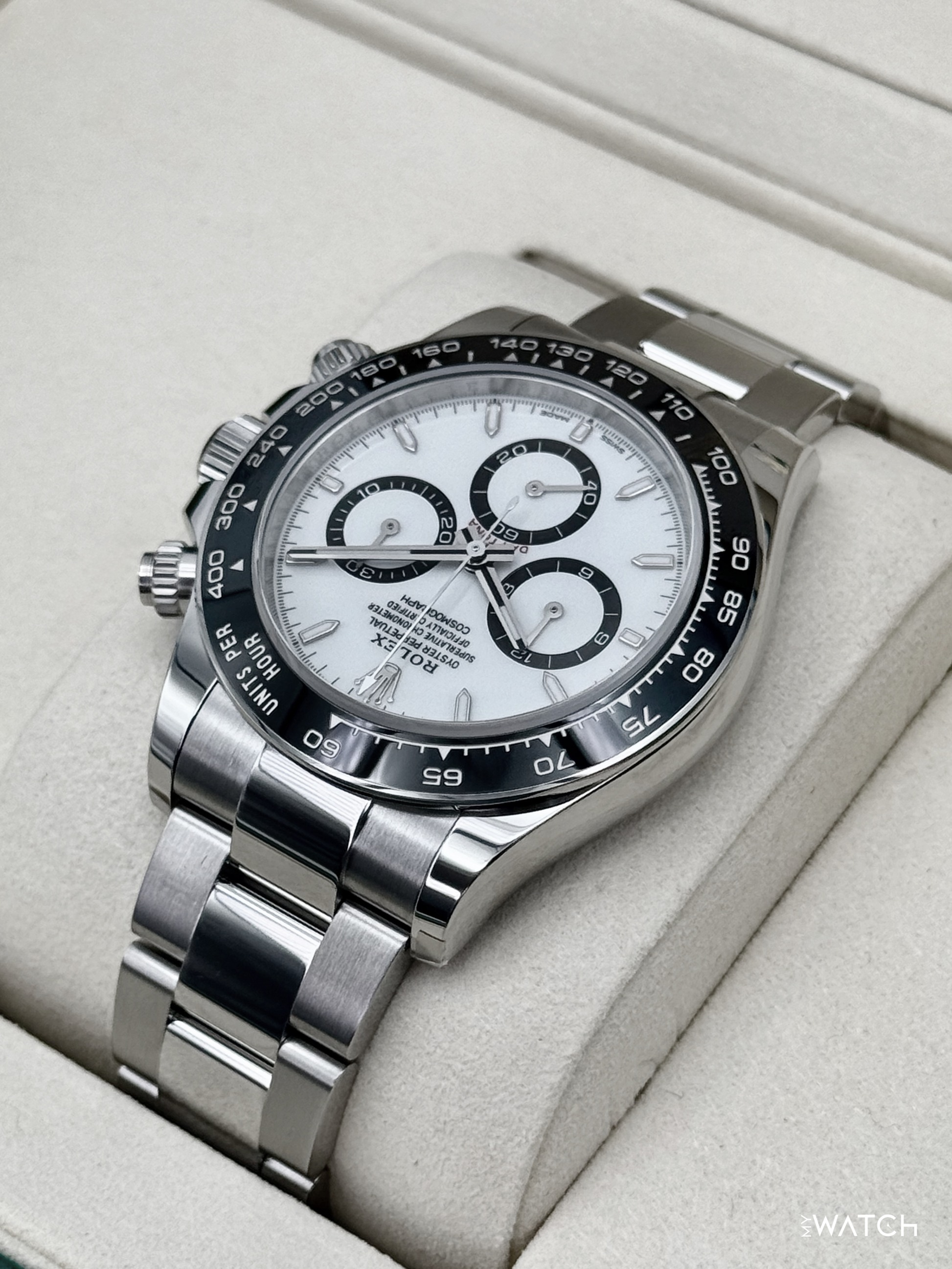 NEW 2025 Rolex Daytona 40mm 126500LN Stainless Steel Panda Dial - MyWatchLLC