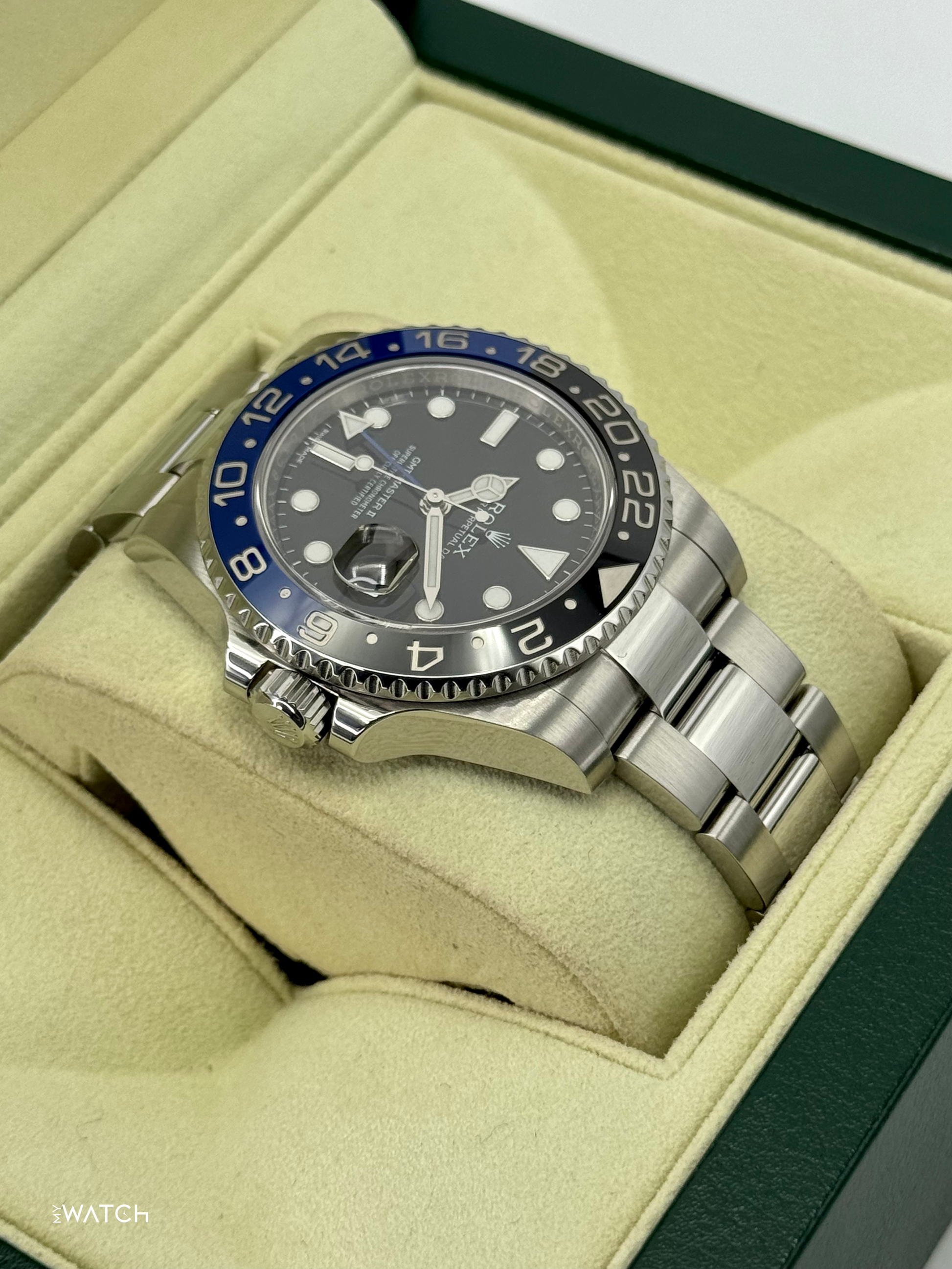 2014 Rolex GMT-Master II "Batman" 40mm 116710BLNR Oyster - MyWatchLLC