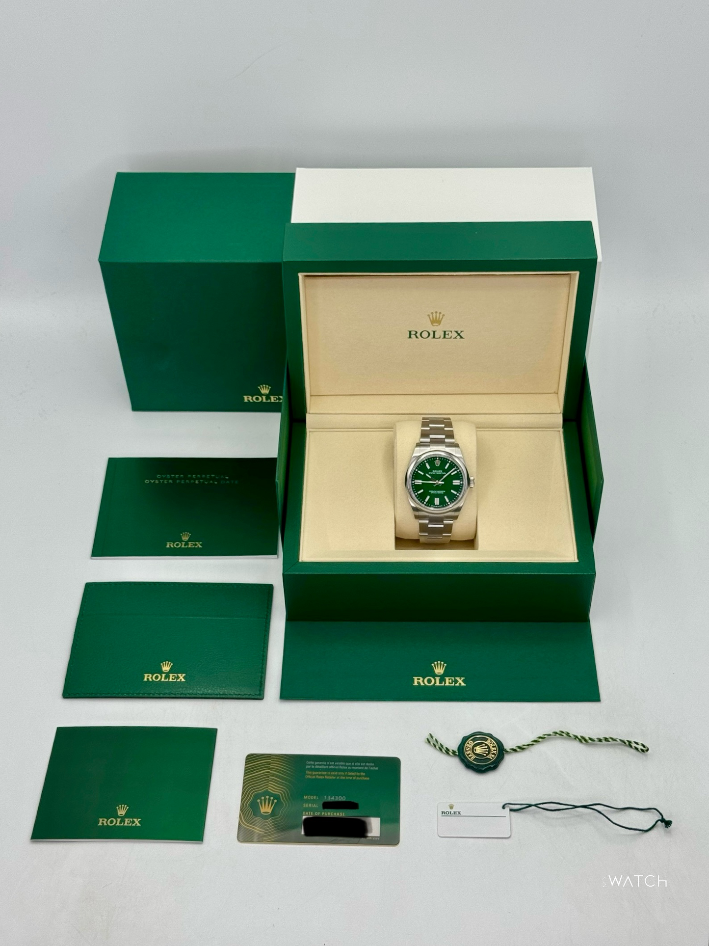 NEW 2025 Rolex Oyster Perpetual 41mm 134300 Green Dial