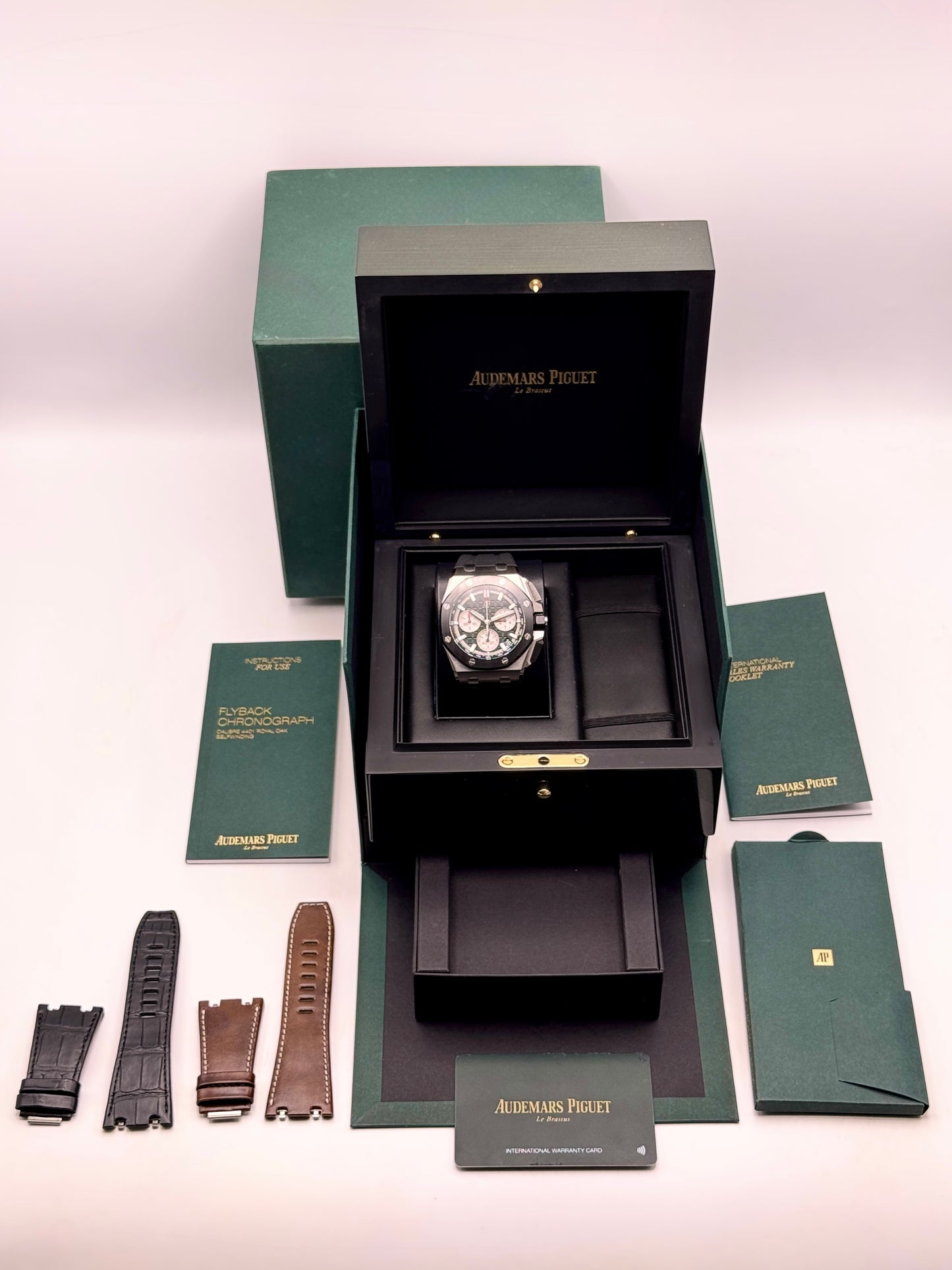 2022 Audemars Piguet Royal Oak Chronograph 43mm 26420SO Black Dial