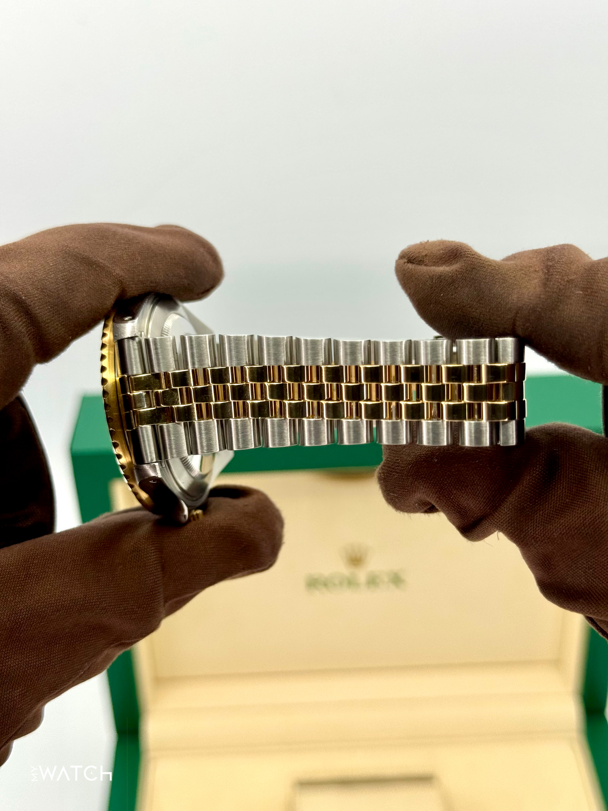 1988 Rolex GMT-Master II 40mm 16713 Two-Tone Jubilee Black Dial - MyWatchLLC