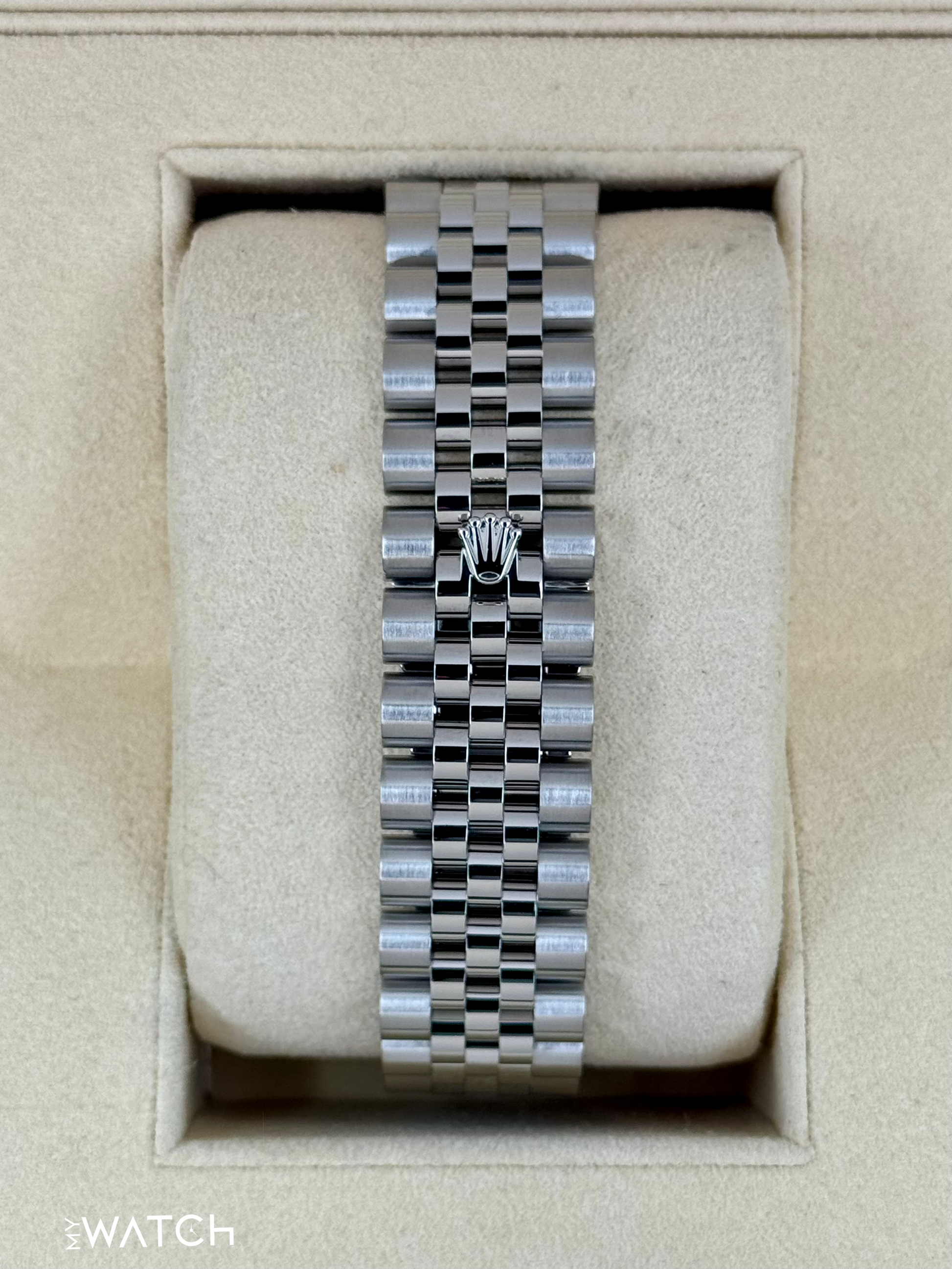 2017 Rolex Datejust 36mm 116234 Stainless Steel Jubilee Silver Diamond Dial - MyWatchLLC