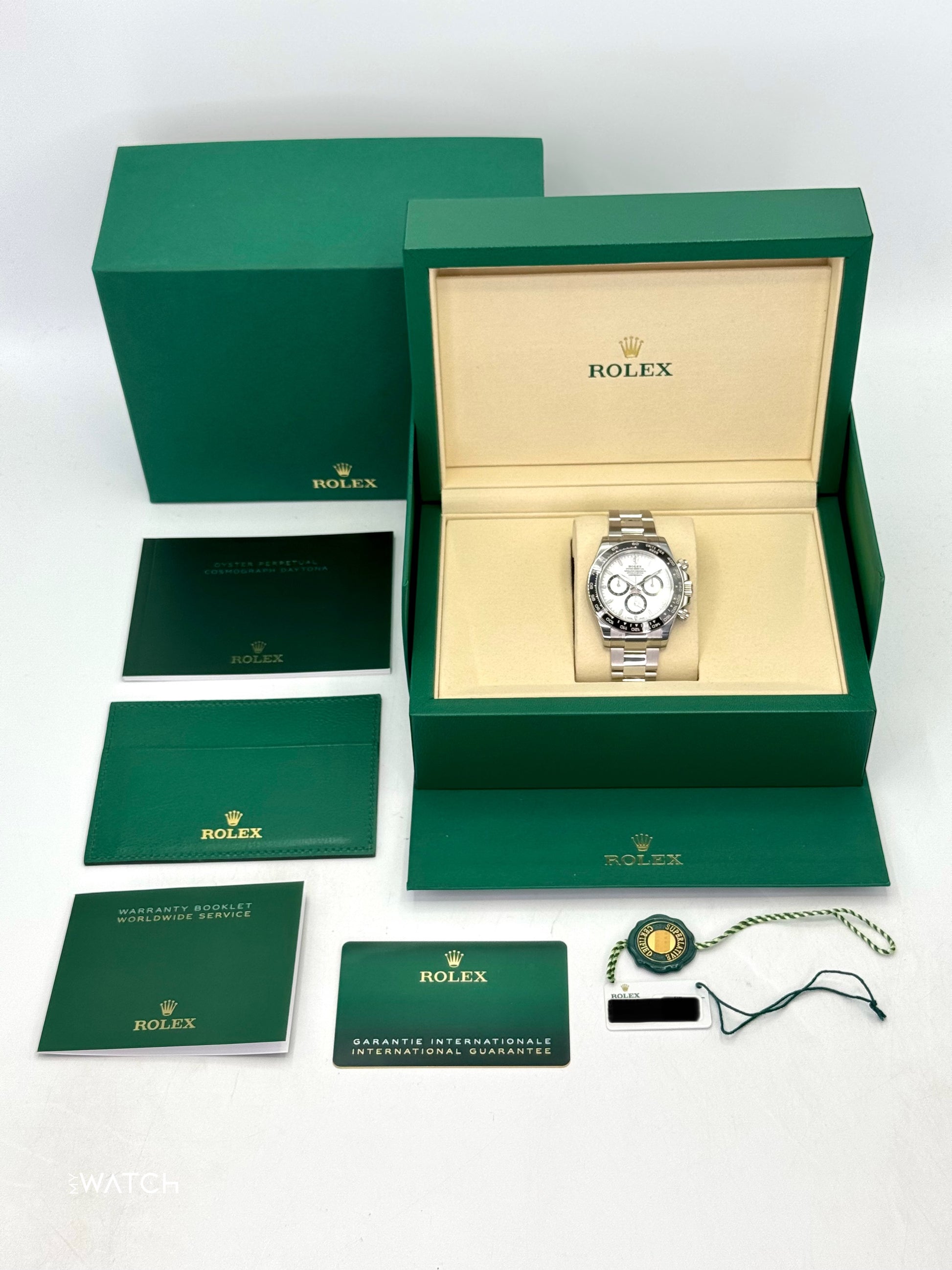 NEW 2025 Rolex Daytona 40mm 126500LN Stainless Steel Panda Dial (STICKERED) - MyWatchLLC
