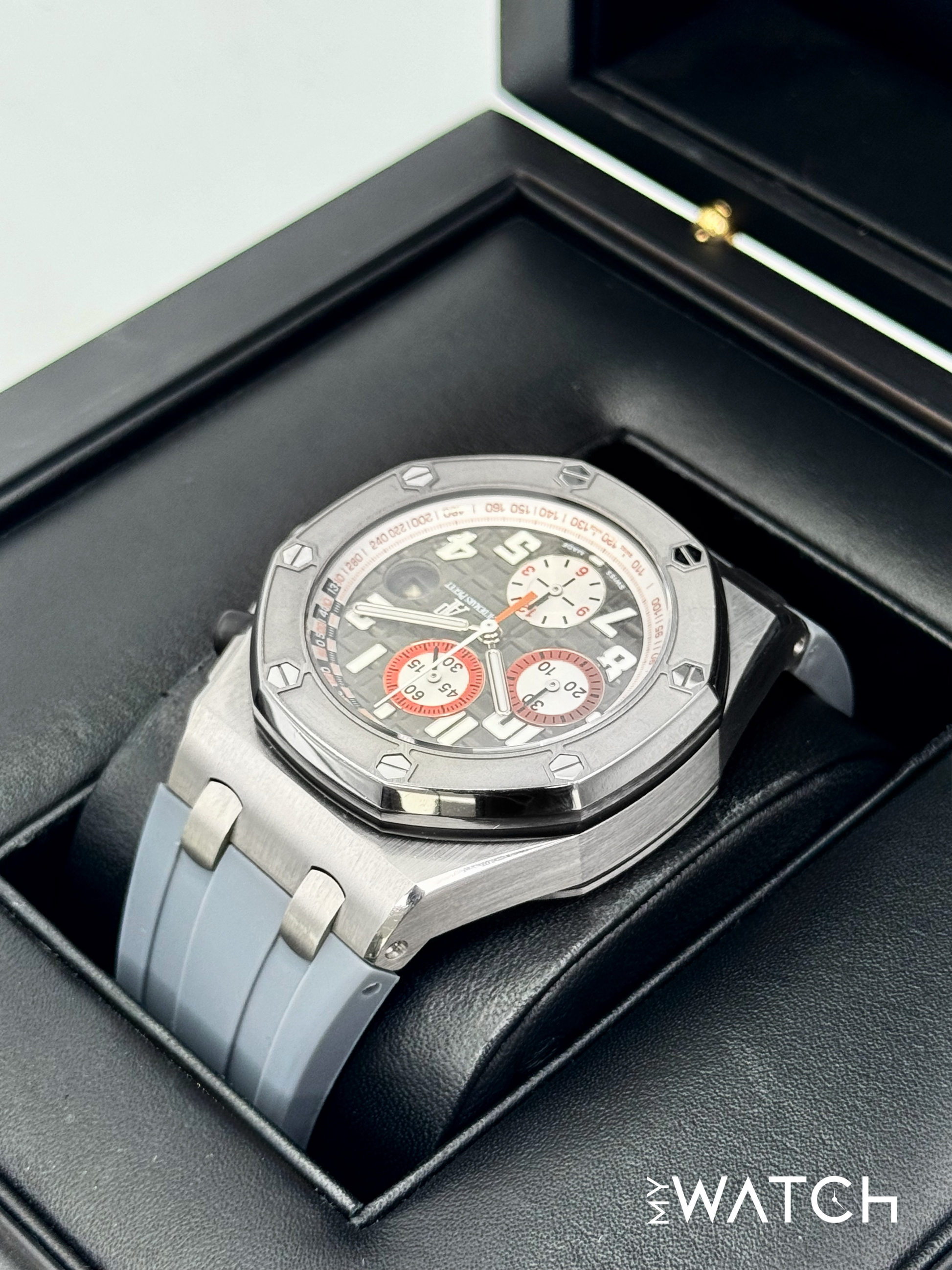 2012 Audemars Piguet Royal Oak Offshore Chrono 42mm 26175ST Grey Dial - MyWatchLLC