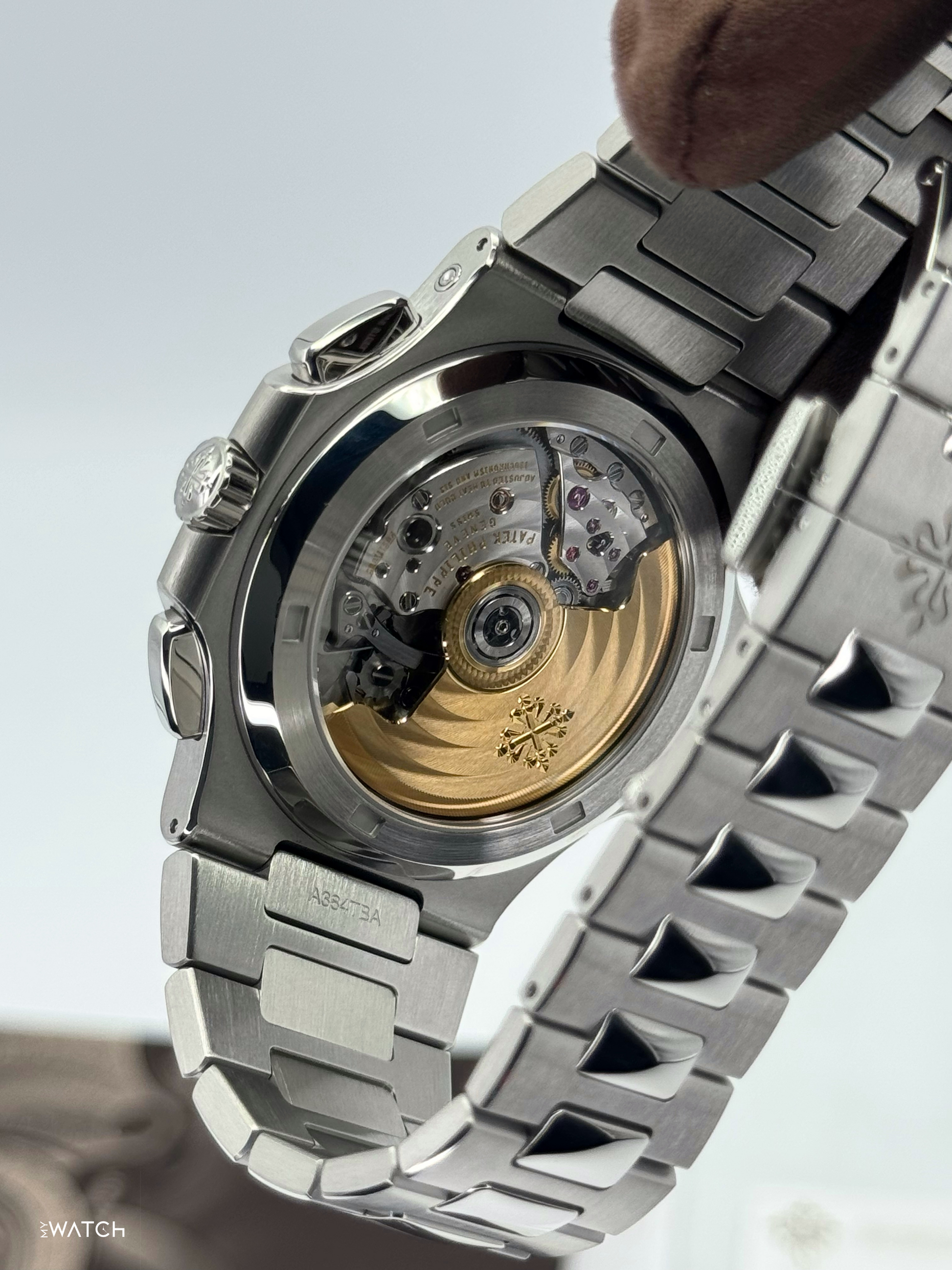 2023 Patek Philippe Nautilus Travel Time Chronograph 40.5mm 5990/1A-011 Black Dial - MyWatchLLC