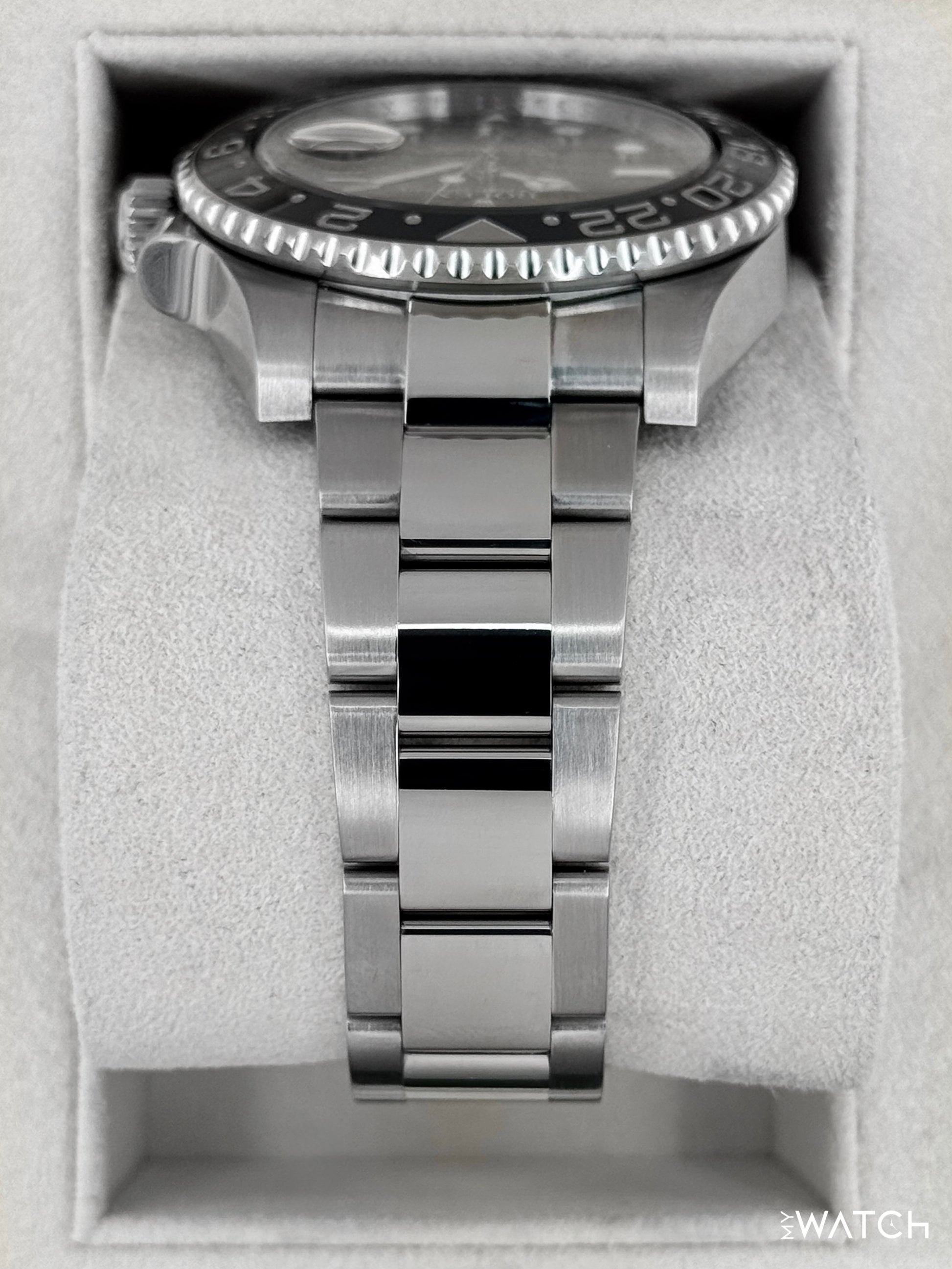 2016 Rolex GMT-Master II 40mm 116710LN Stainless Steel Black Dial - MyWatchLLC