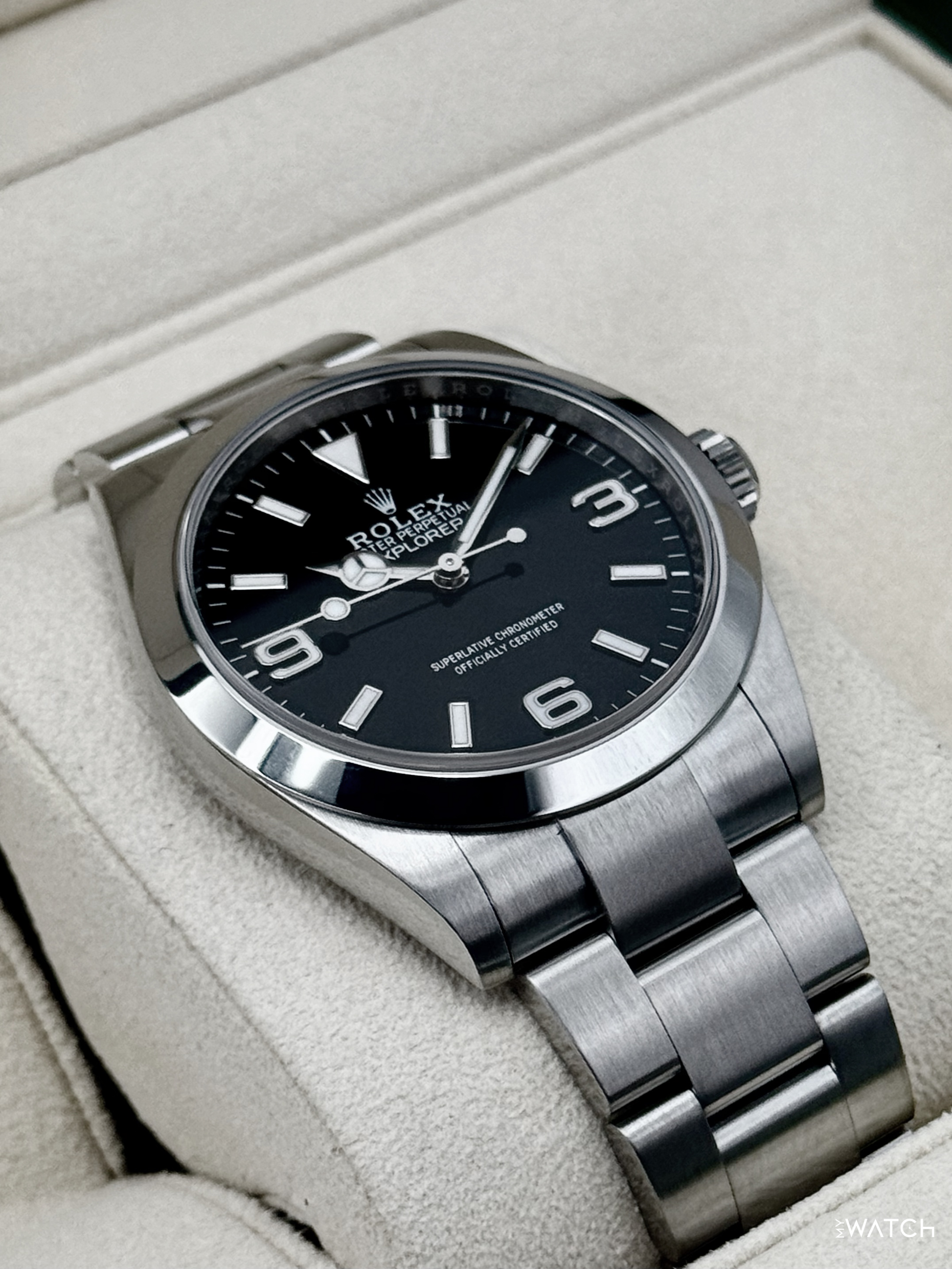 2023 Rolex Explorer 40mm 224270 Stainless Steel Black Dial - MyWatchLLC