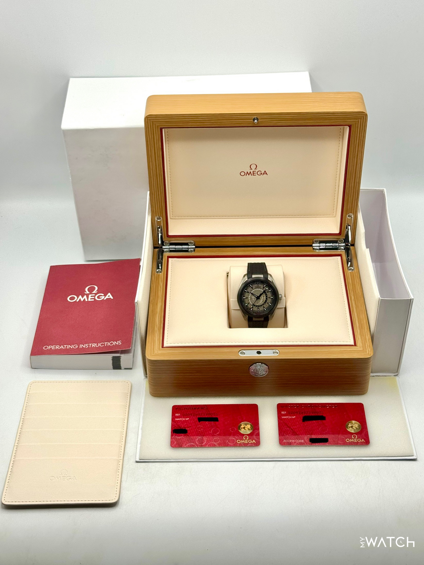 Omega Seamaster Aqua Terra 43mm 220.92.43.22.99.001 Titanium Grey Dial - MyWatchLLC