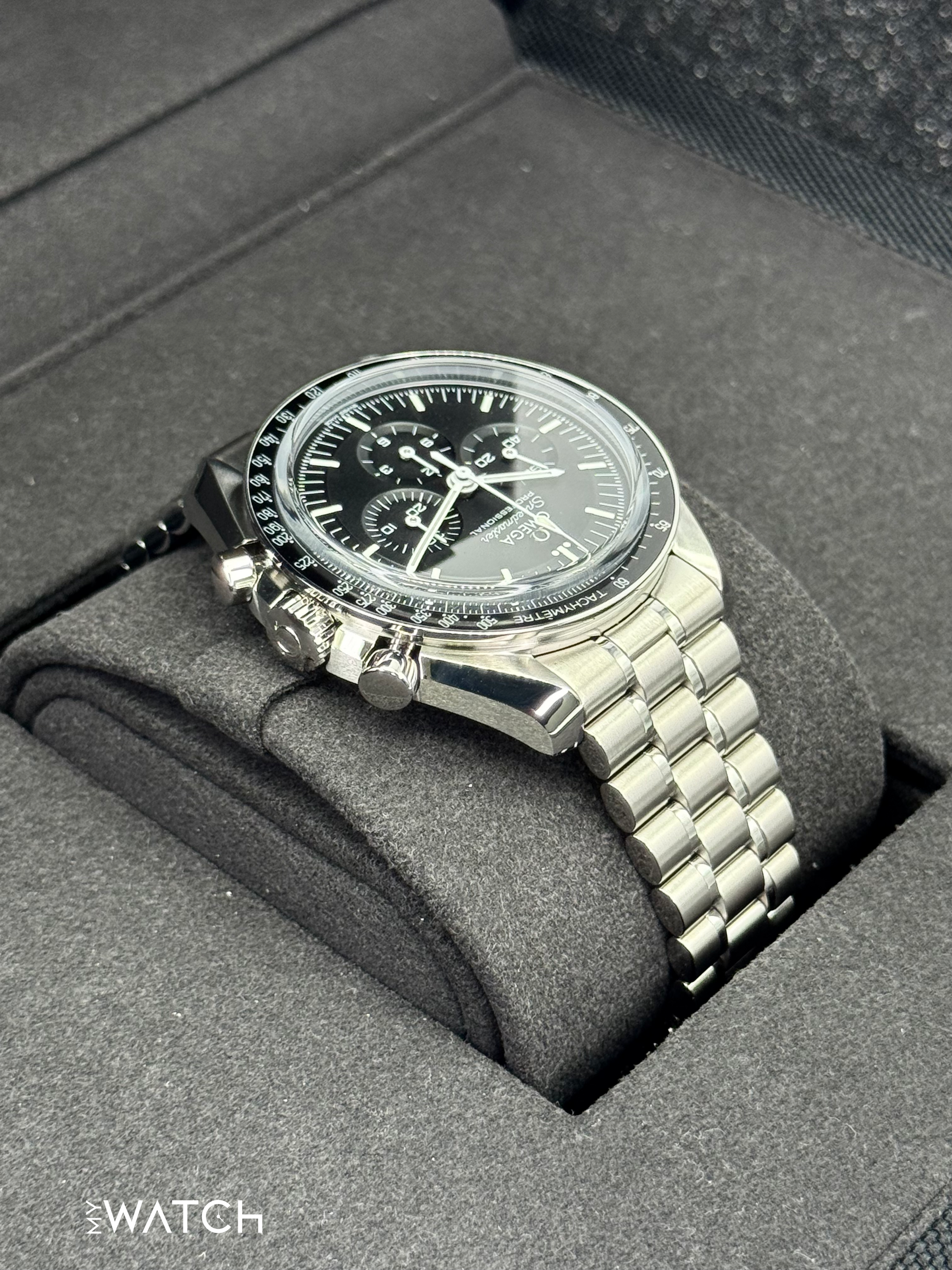 2025 Omega Speedmaster Moonwatch Pro 42mm 310.30.42.50.01.002 Black Dial - MyWatchLLC