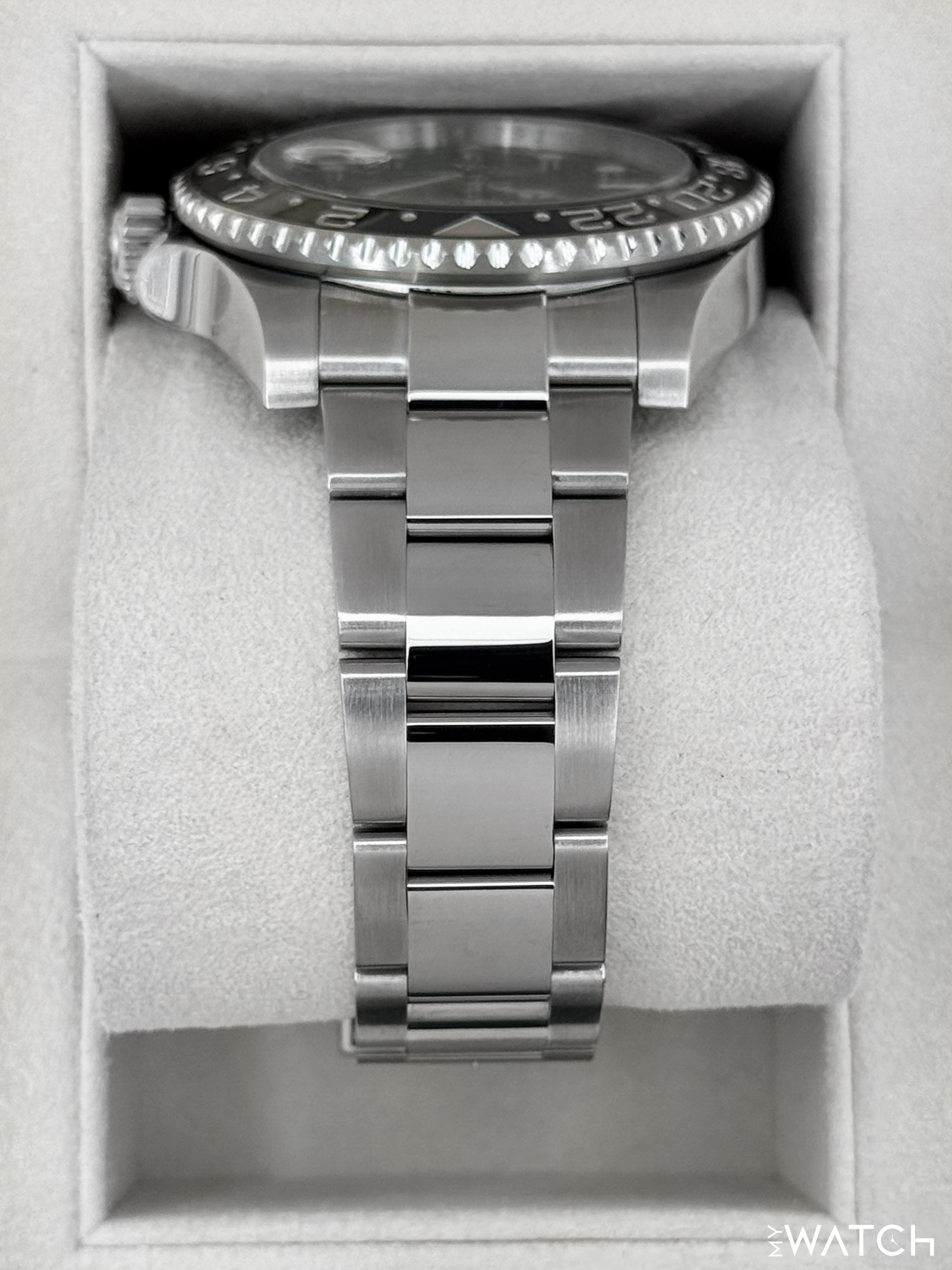 2015 Rolex GMT-Master II 40mm 116710LN Stainless Steel Black Dial - MyWatchLLC