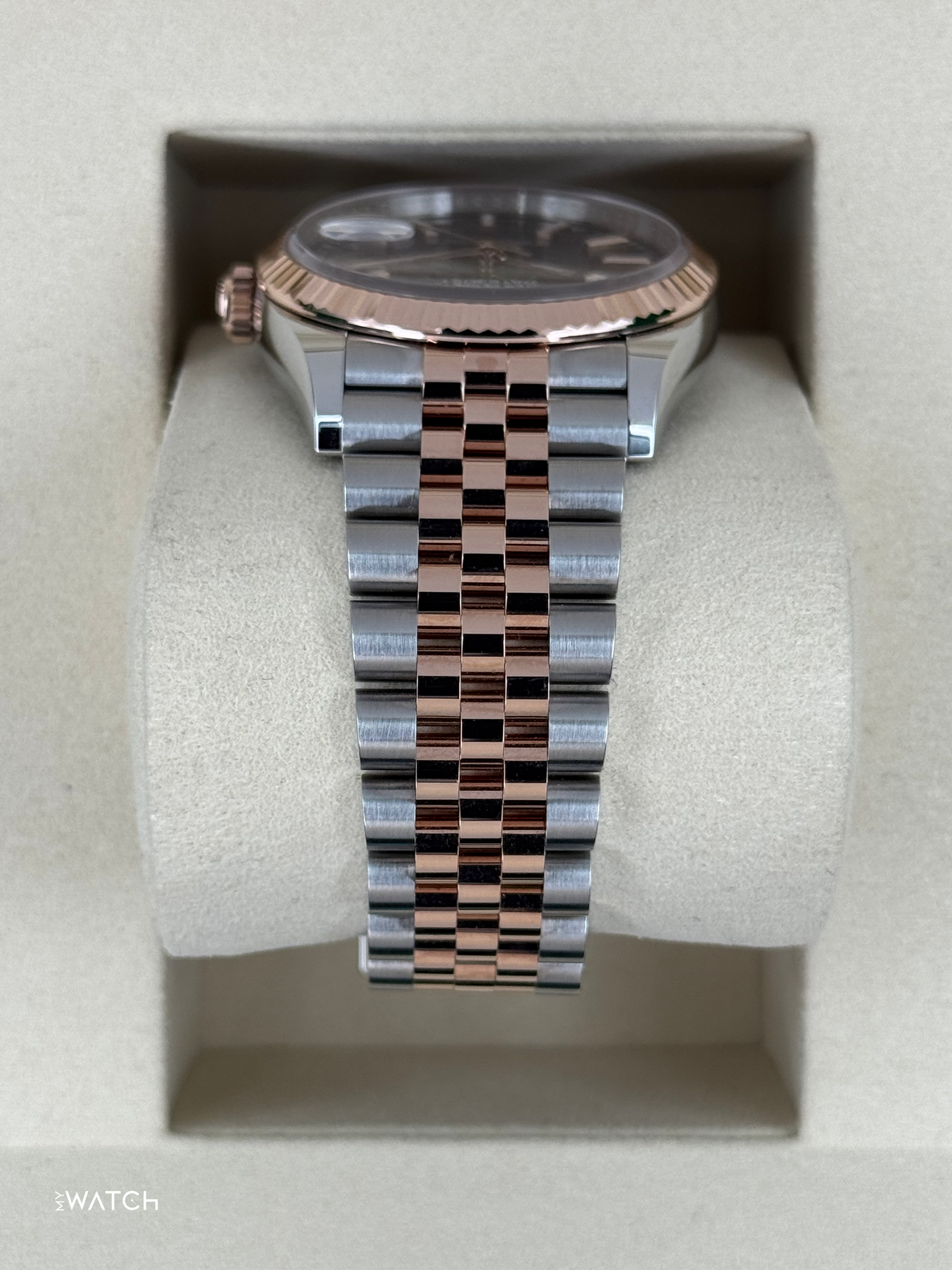 NEW 2025 Rolex Datejust 36mm 126231 Two-Tone Jubilee Chocolate Dial - MyWatchLLC