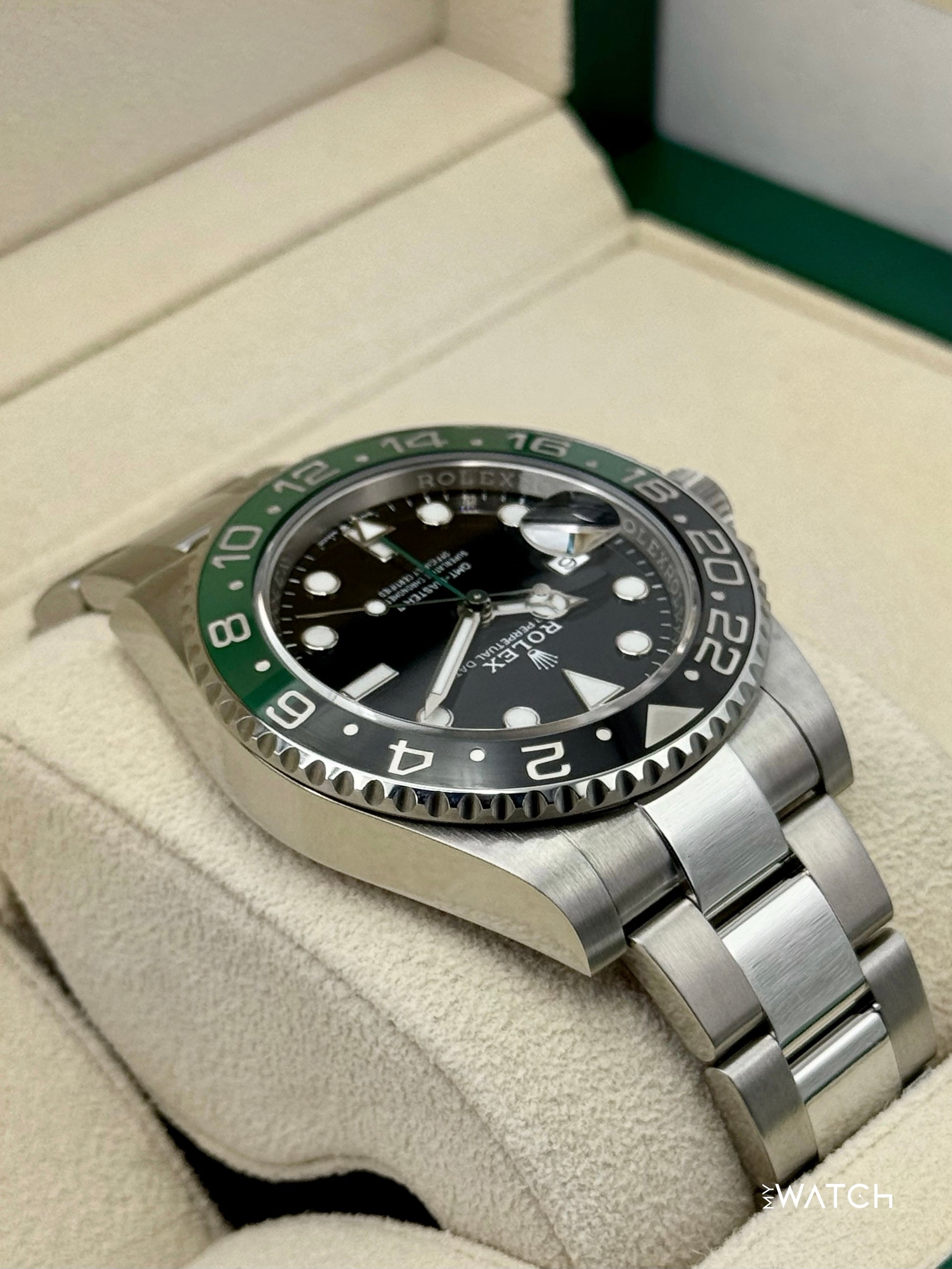 2023 Rolex GMT-Master II “Sprite” 40mm 126720VTNR Oyster - MyWatchLLC