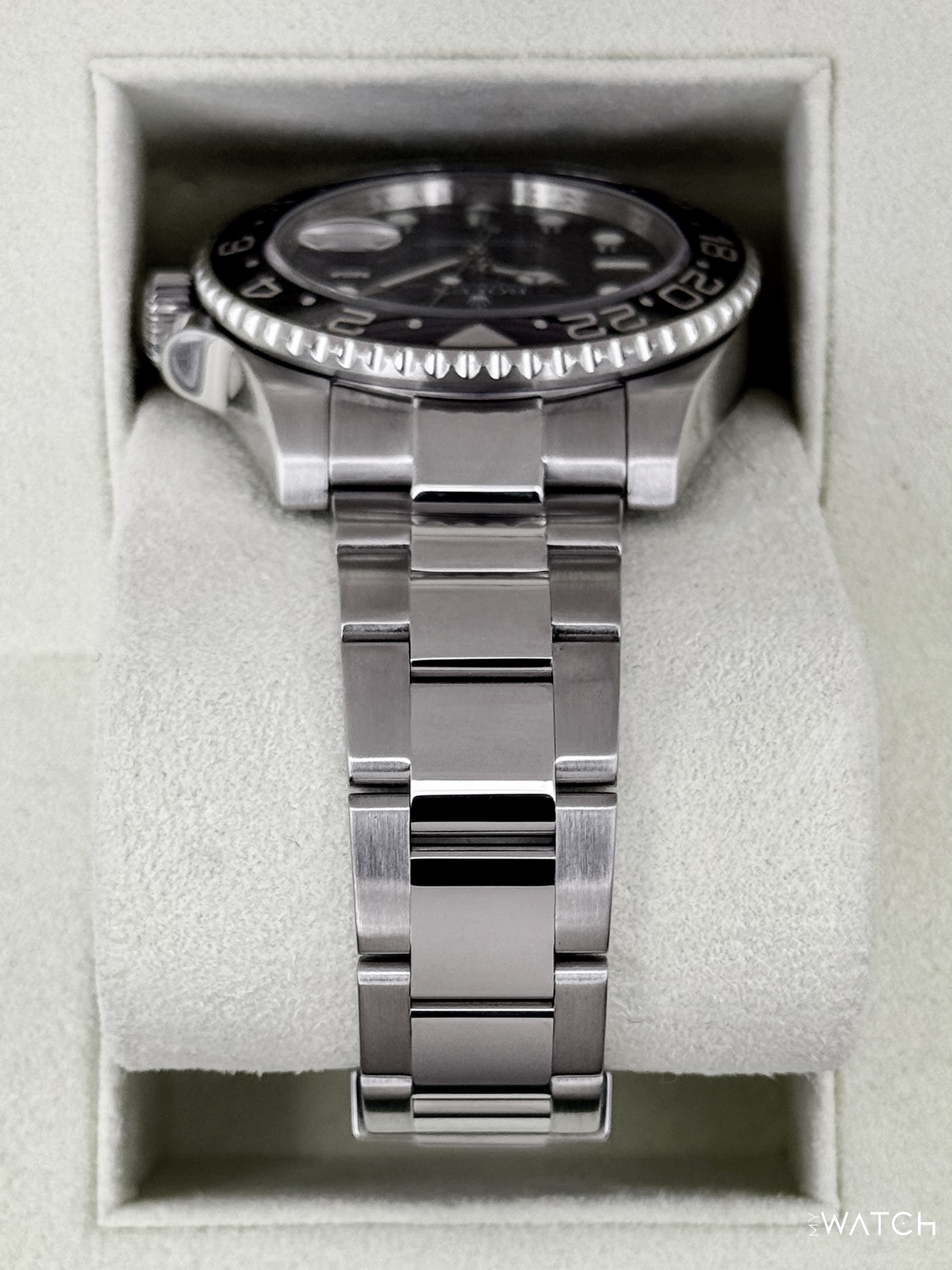 2008 Rolex GMT-Master II 40mm 116710LN Stainless Steel Black Dial - MyWatchLLC