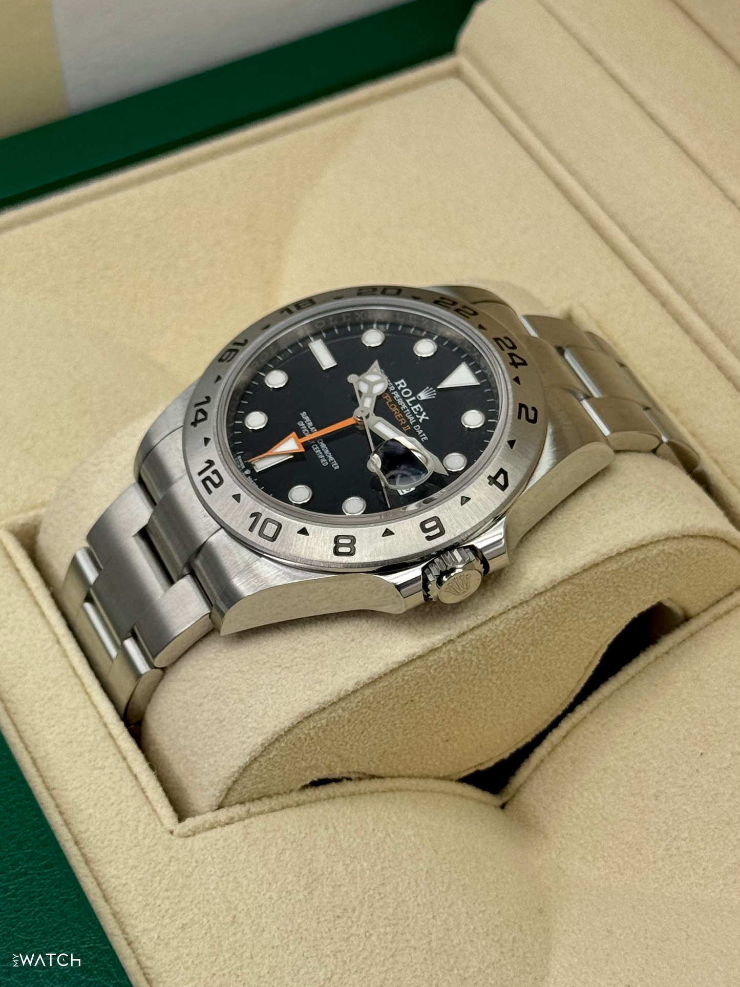 2022 Rolex Explorer II 42mm 226570 Black Dial