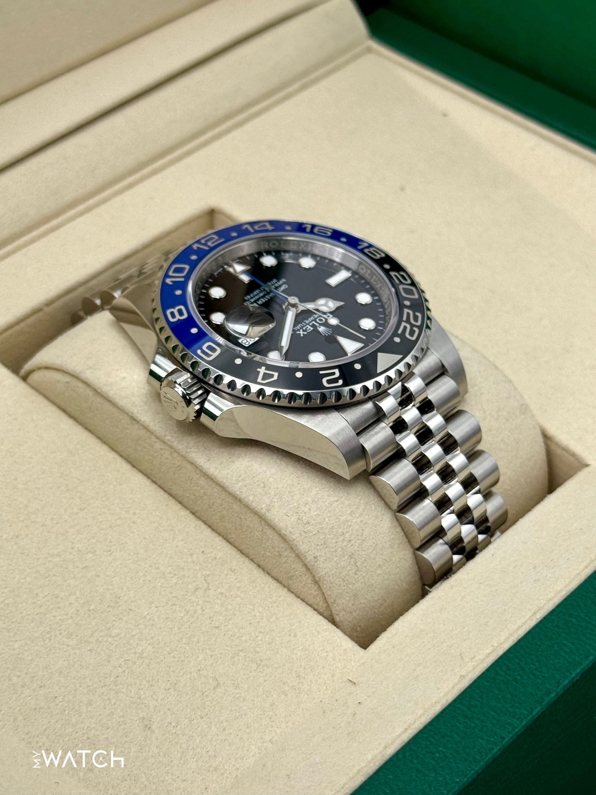 NEW 2025 Rolex GMT-Master II "Batgirl" 40mm 126710BLNR Jubilee - MyWatchLLC