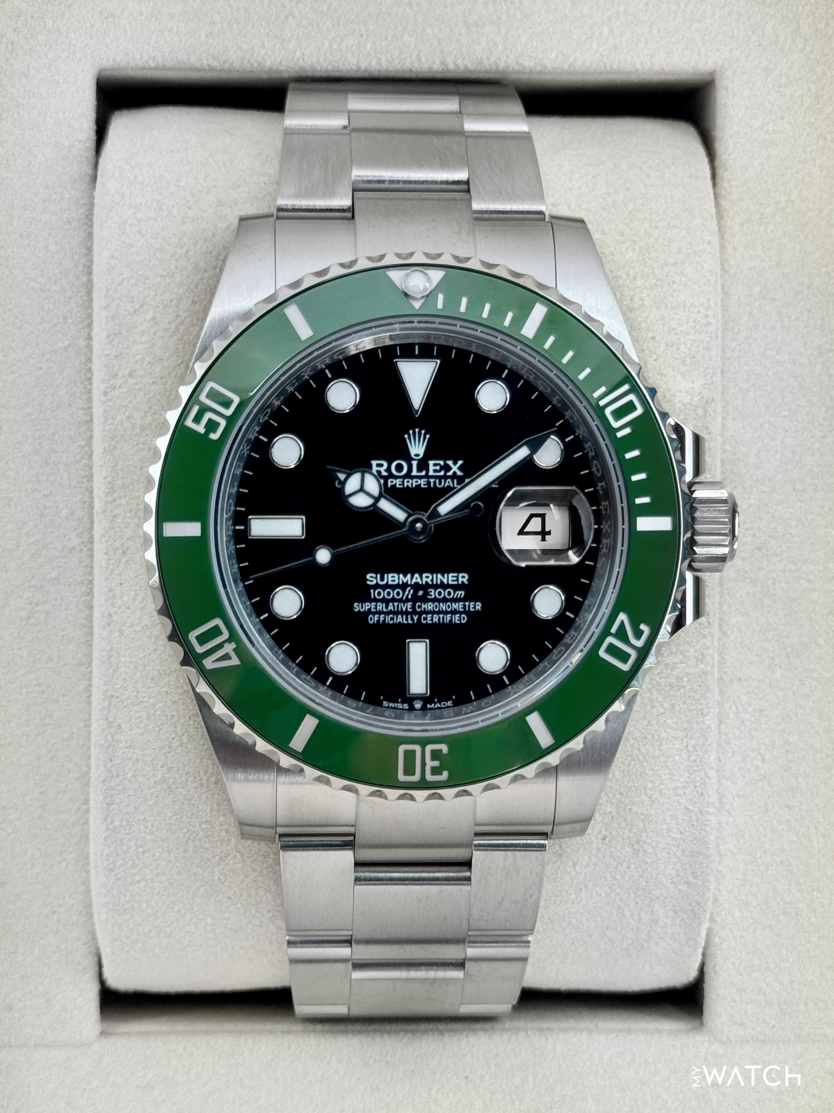 ROLEX SUBMARINER トラベルクロック グリーン Rolex Submariner Stainless Steel 