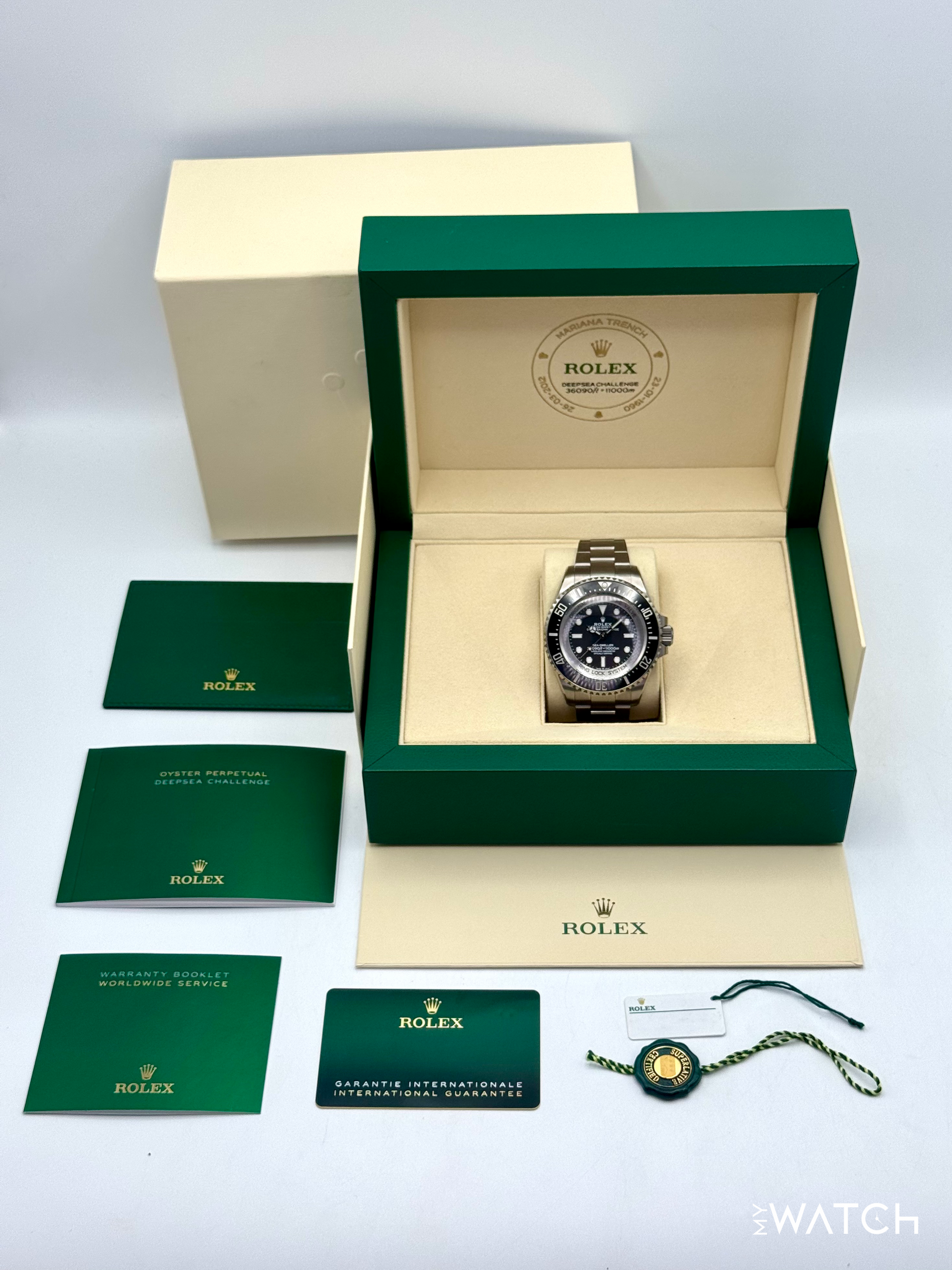 NEW 2025 Rolex Deepsea Challenge 50mm 126067 Titanium Black Dial (STICKERED) - MyWatchLLC
