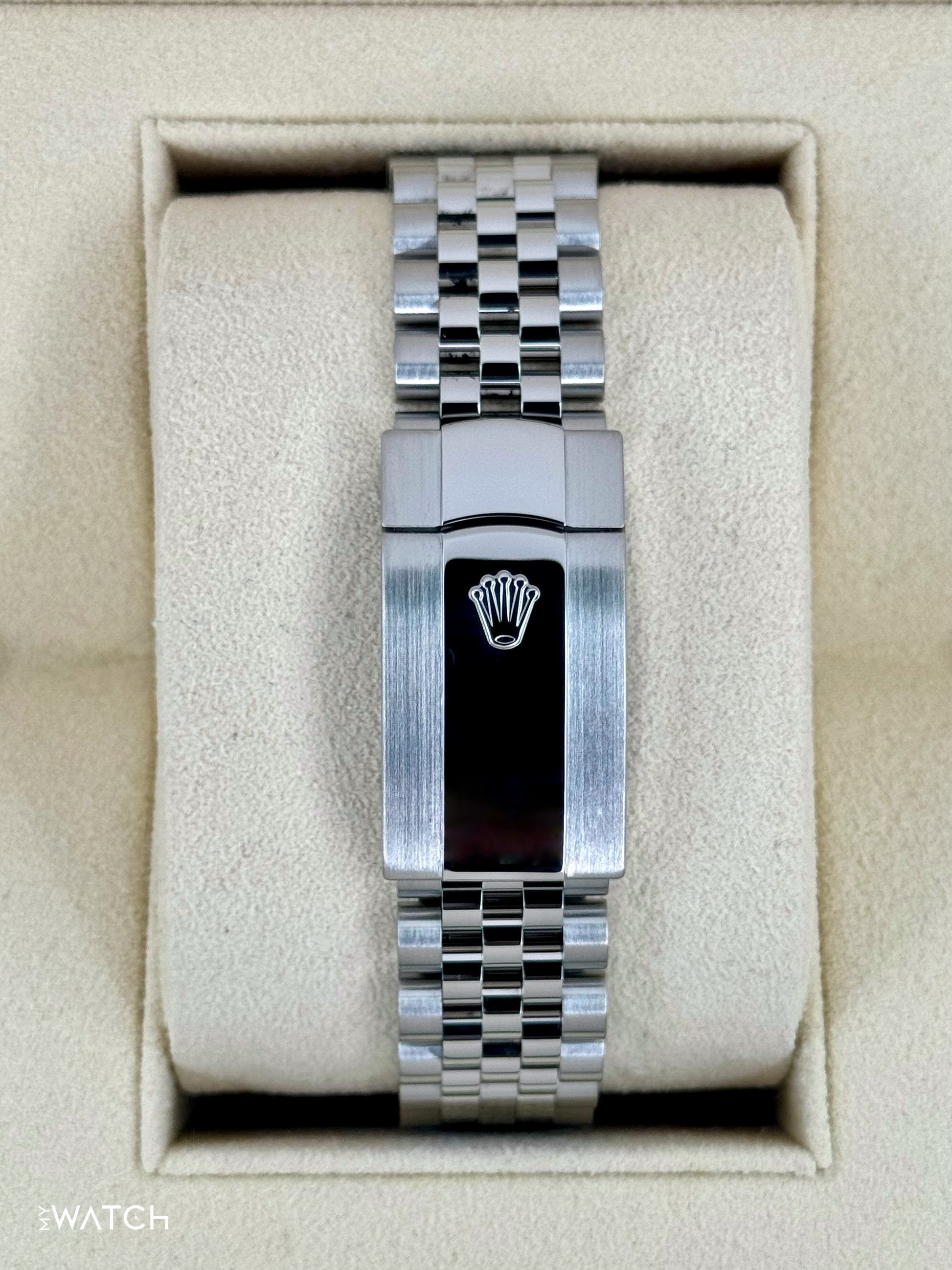 2024 Rolex Datejust 36mm 126234 Stainless Steel Jubilee Black Dial - MyWatchLLC