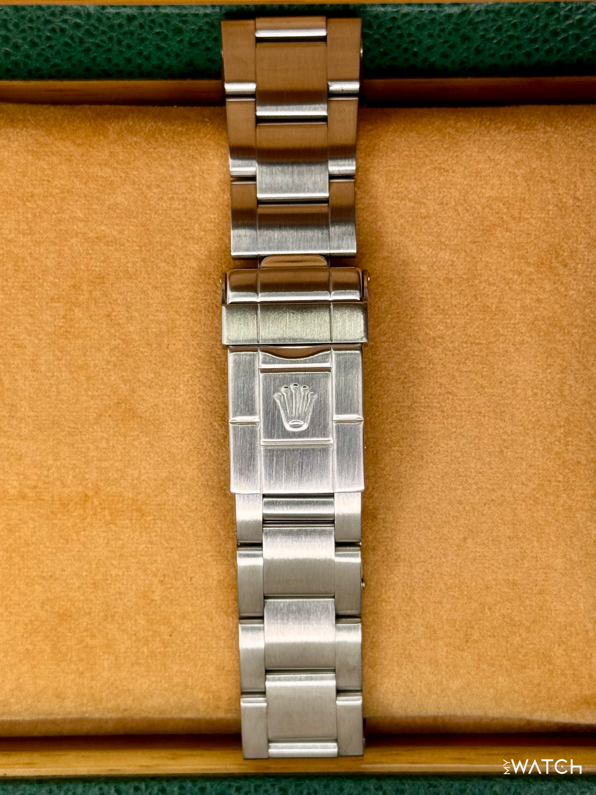 2002 Rolex Explorer II 40mm 16570 Stainless Steel Polar White Dial - MyWatchLLC