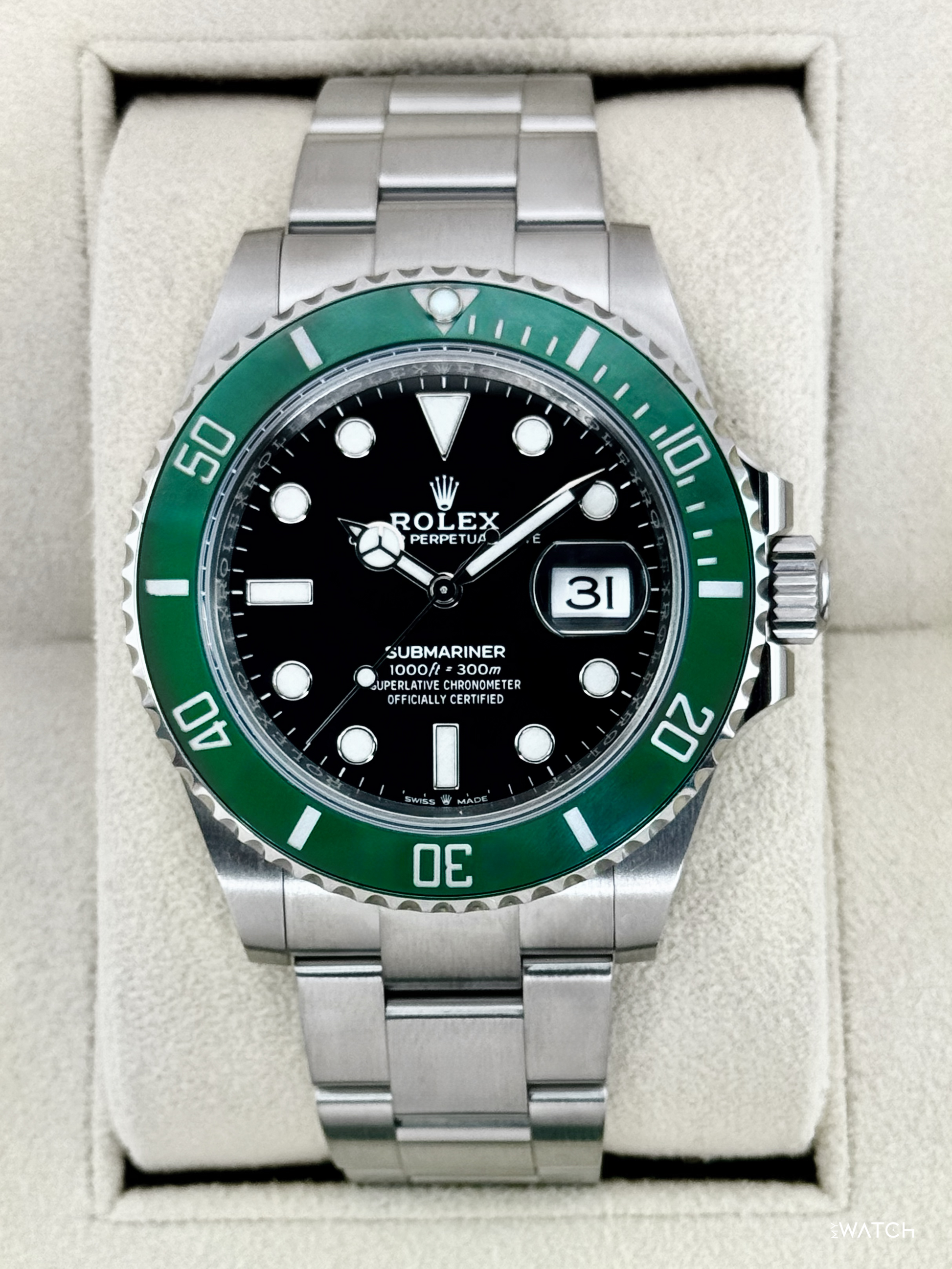 2021 Rolex Submariner "Starbucks" 41mm 126610LV Black Dial - MyWatchLLC