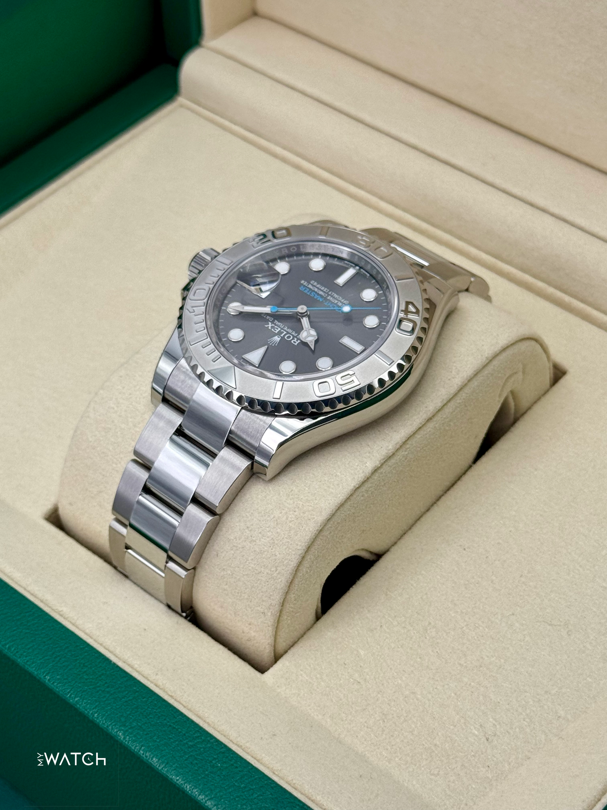 NEW 2025 Rolex Yacht-Master 40mm 126622 Stainless Steel Rhodium Dial - MyWatchLLC