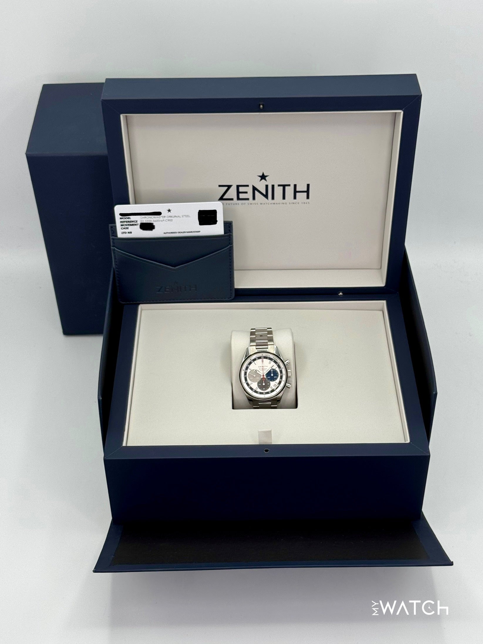 2023 Zenith Chronomaster Original 38mm 03.3200/69.C902 Stainless Steel Silver Dial - MyWatchLLC