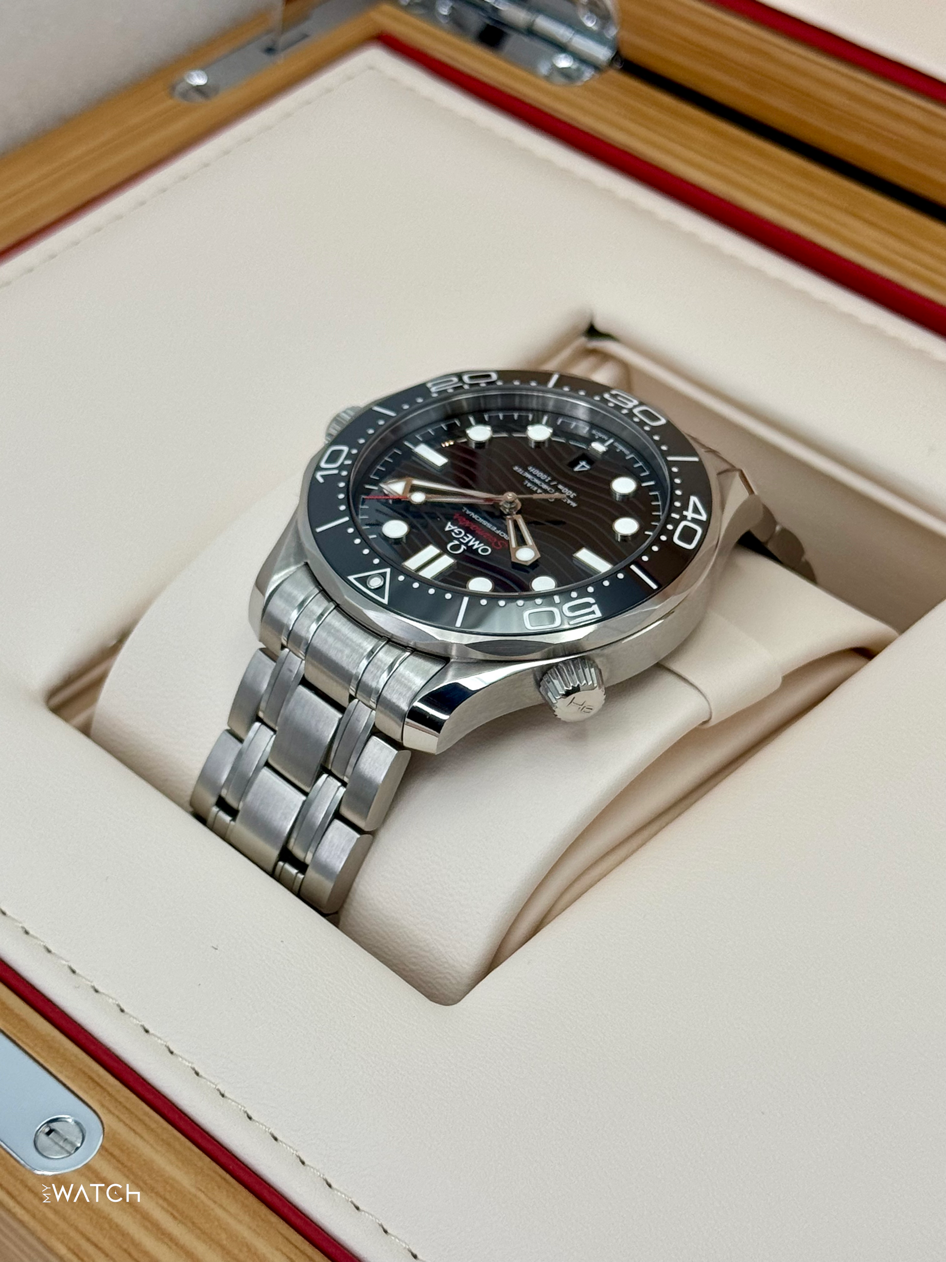 2024 Omega Seamaster Diver 300M 42mm 210.30.42.20.01.001 Black Dial - MyWatchLLC