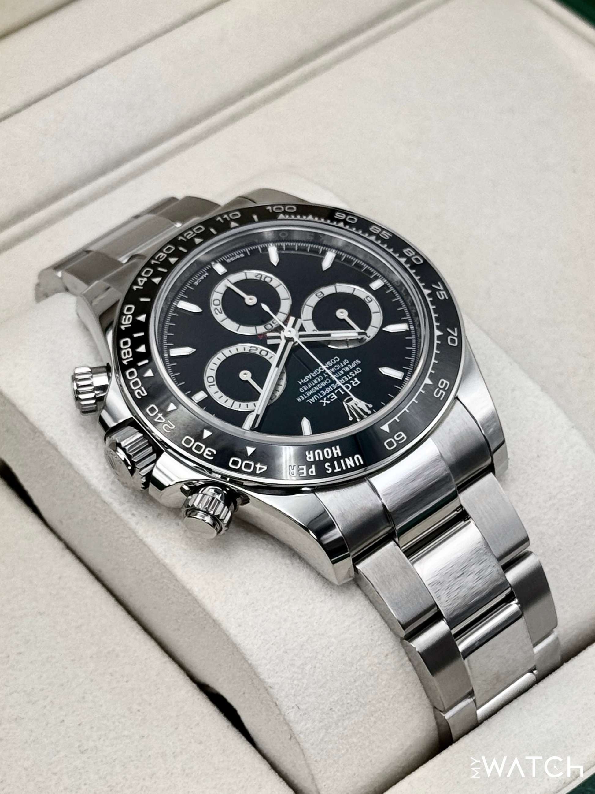 NEW 2026 Rolex Daytona 40mm 126500LN Stainless Steel Black Dial - MyWatchLLC