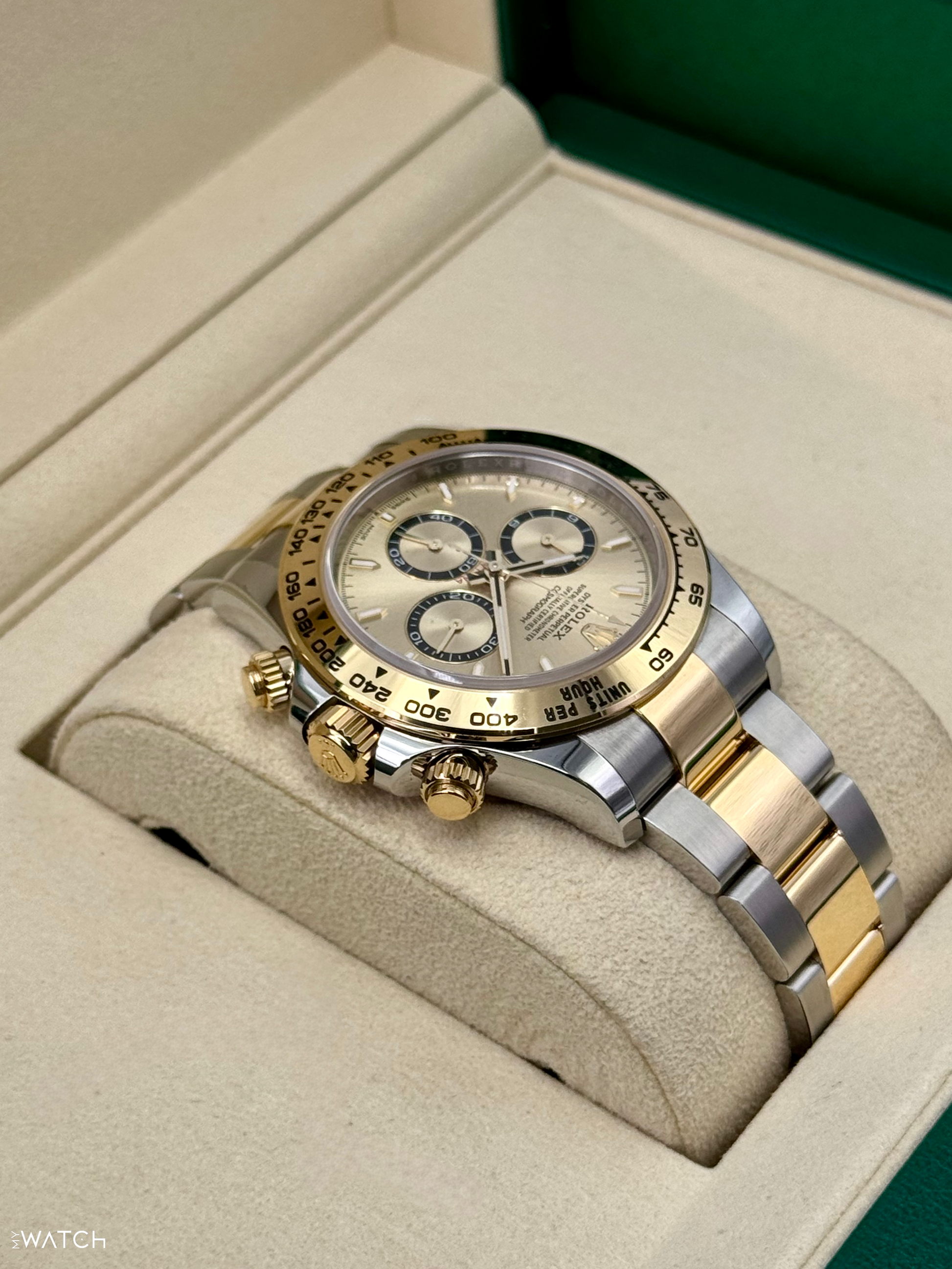 NEW 2025 Rolex Daytona 40mm 126503 Two-Tone Champagne Dial - MyWatchLLC