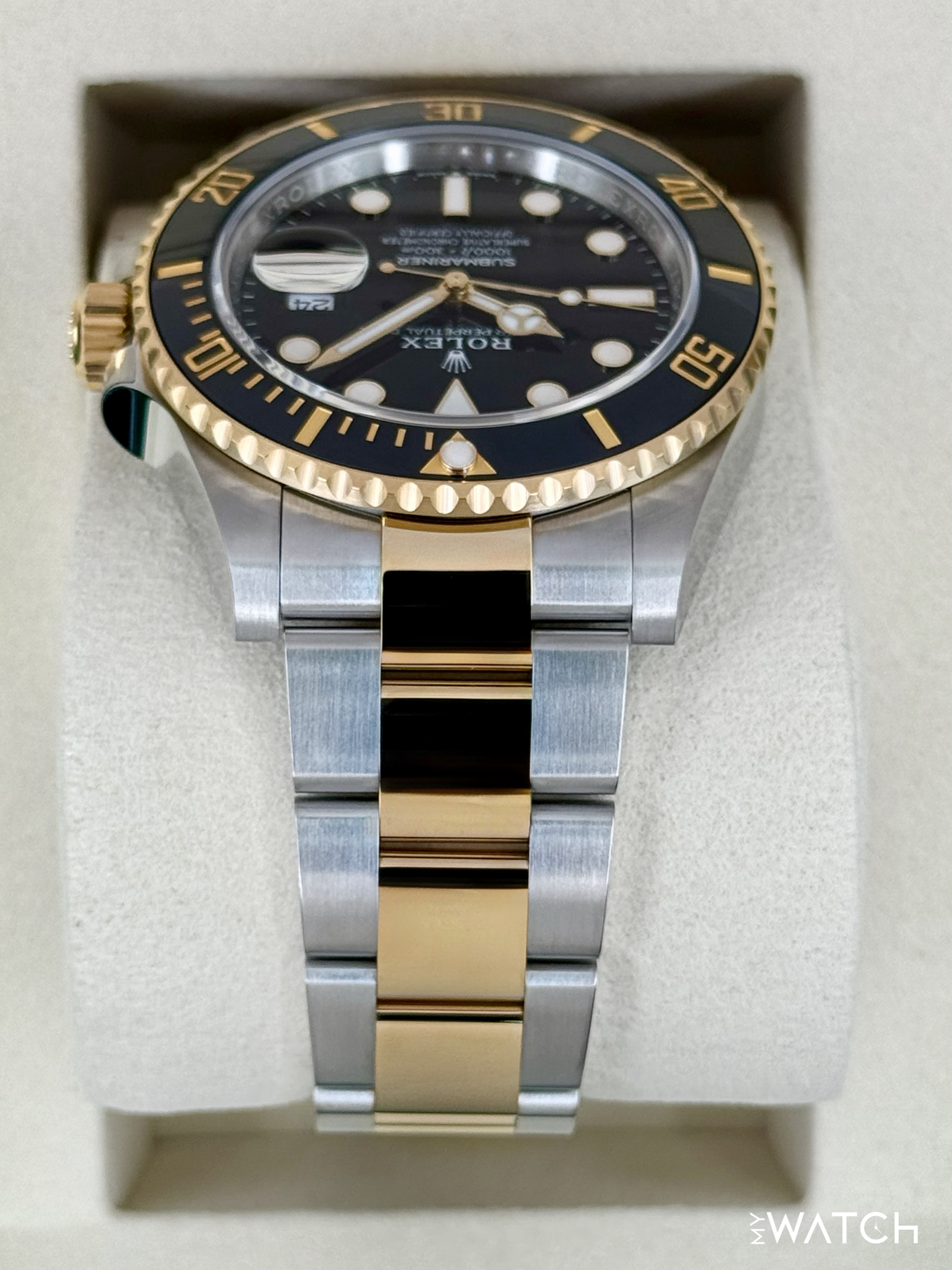 NEW 2025 Rolex Submariner 41mm 126613LN Two-Tone Black Dial - MyWatchLLC