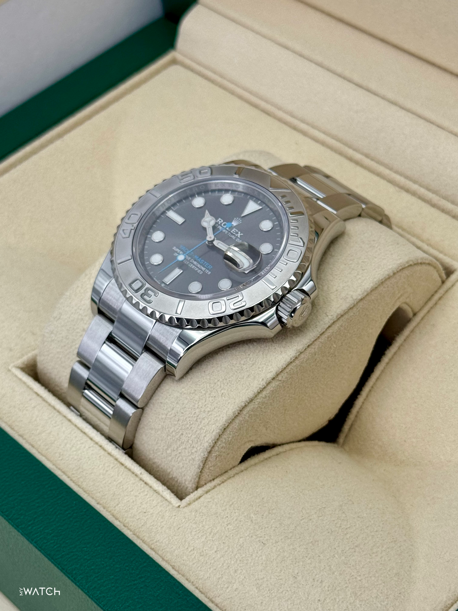 2021 Rolex Yacht-Master 40mm 126622 Stainless Steel Rhodium Dial - MyWatchLLC