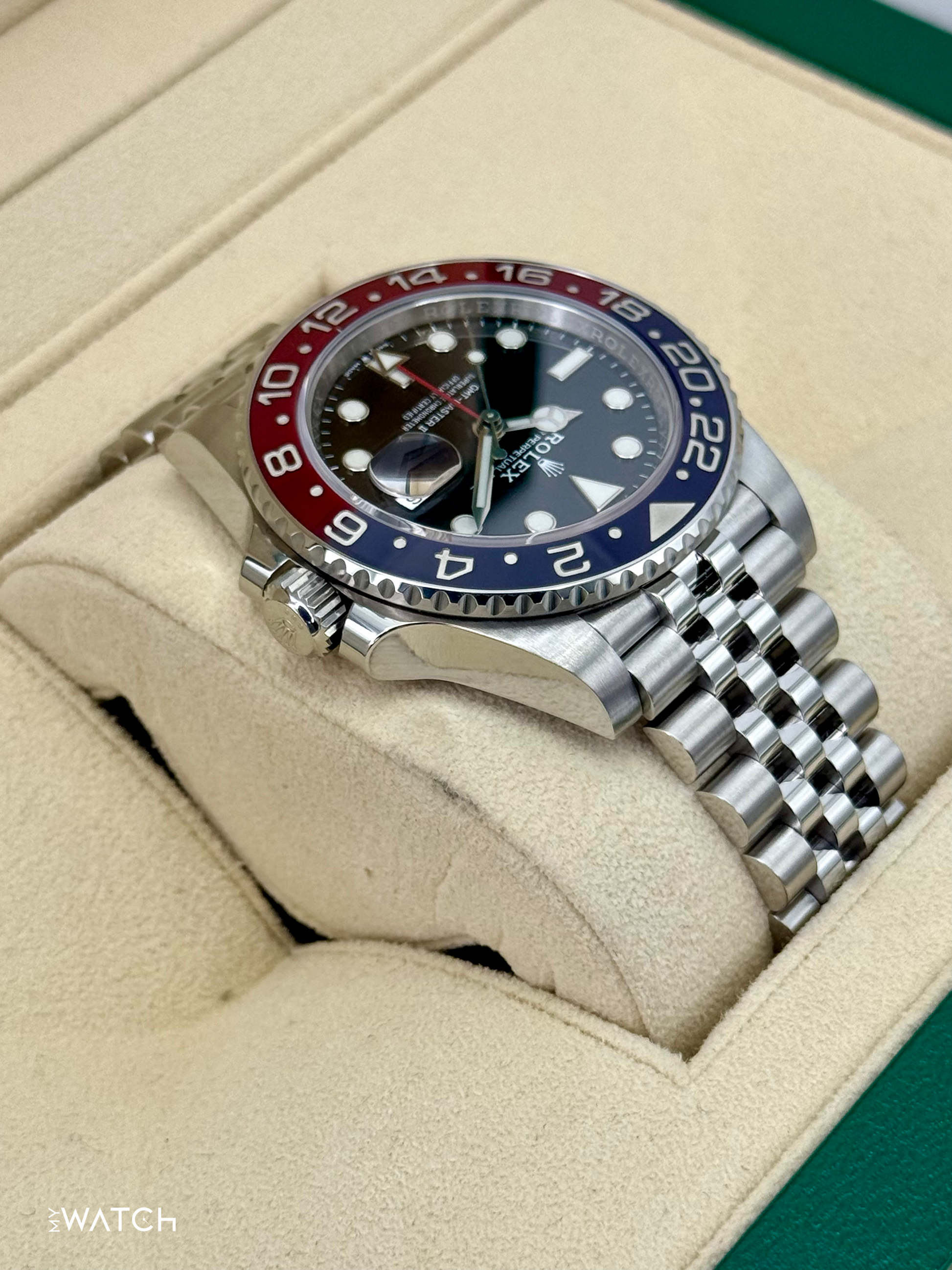 2020 Rolex GMT-Master II "Pepsi" 40mm 126710BLRO Jubilee (BOTH BRACELETS) - MyWatchLLC