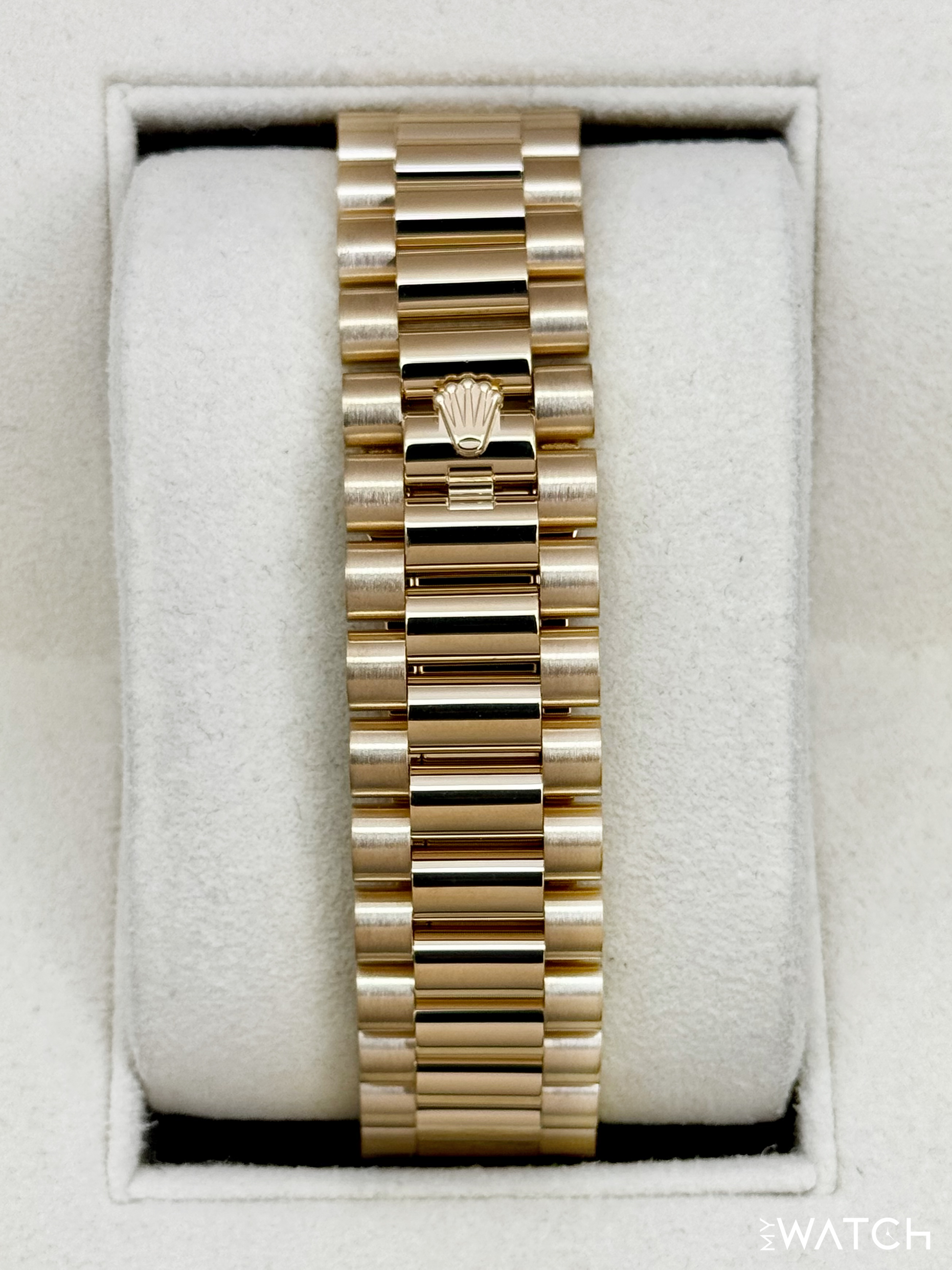 2021 Rolex Day-Date 40mm 228238 Presidential White Dial - MyWatchLLC