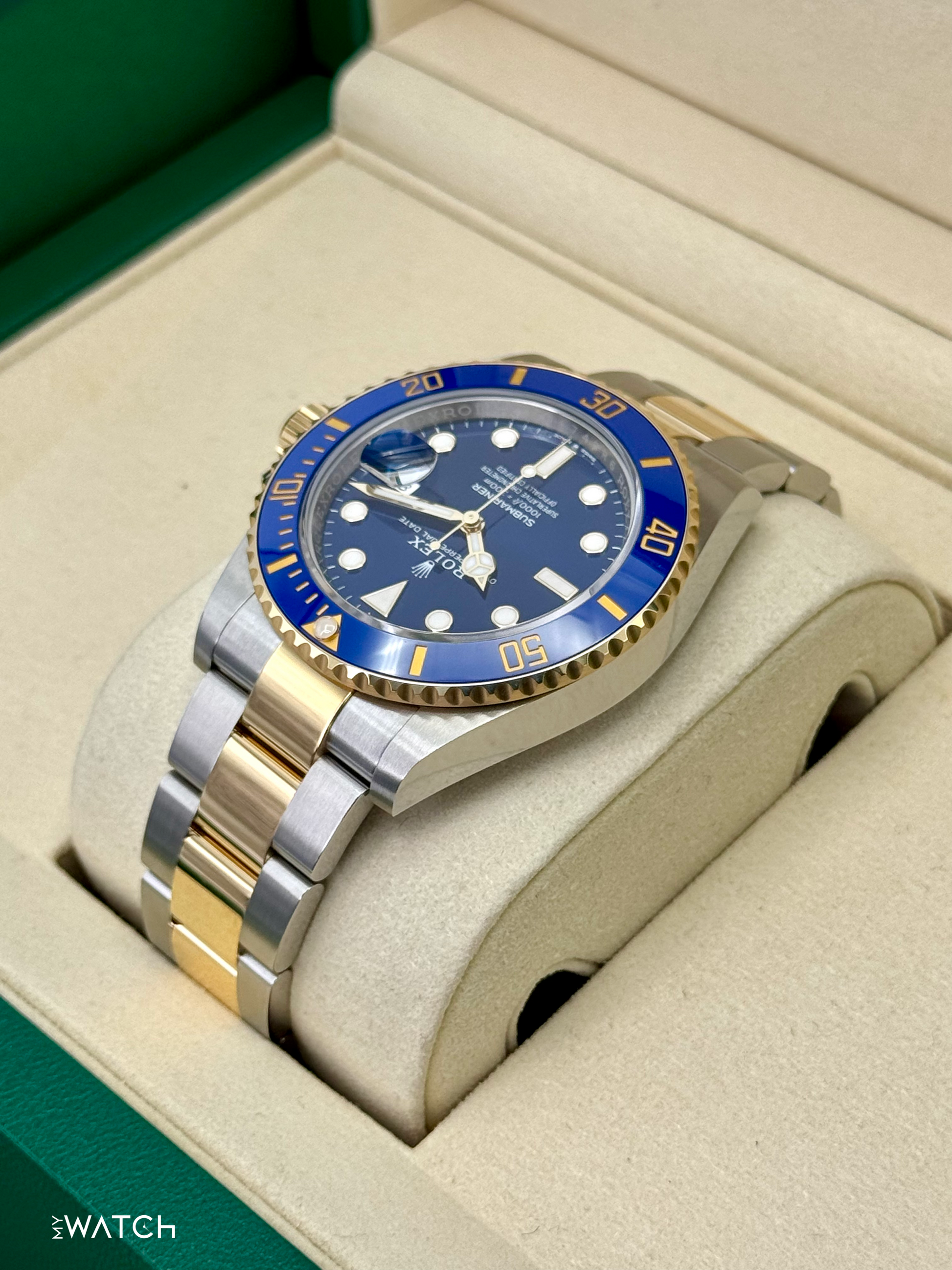 NEW 2025 Rolex Submariner "Bluesy" 41mm 126613LB Two-Tone Blue Dial - MyWatchLLC