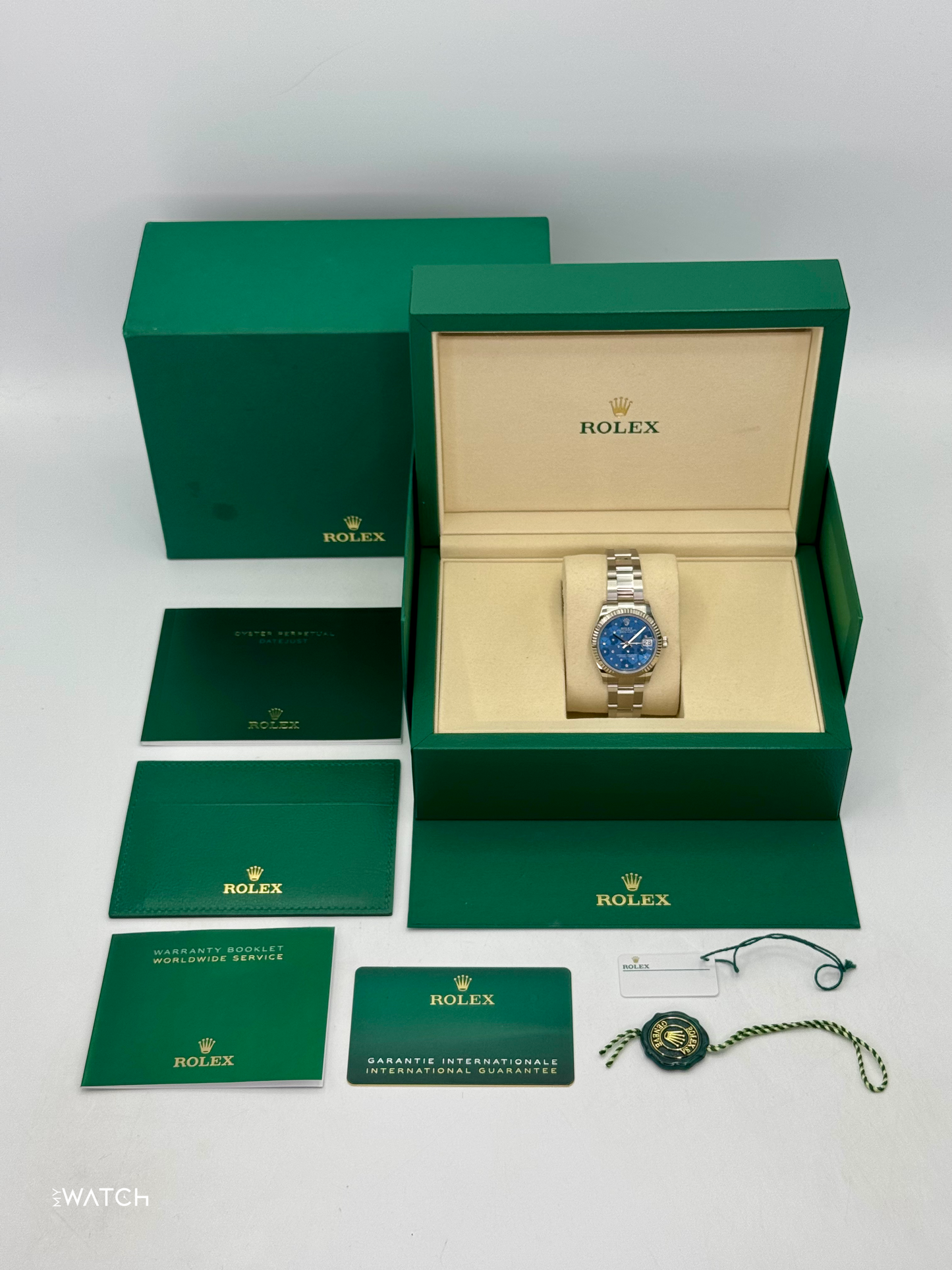 2025 Rolex Lady Datejust 31mm 278274 Stainless Steel Oyster Floral Dial