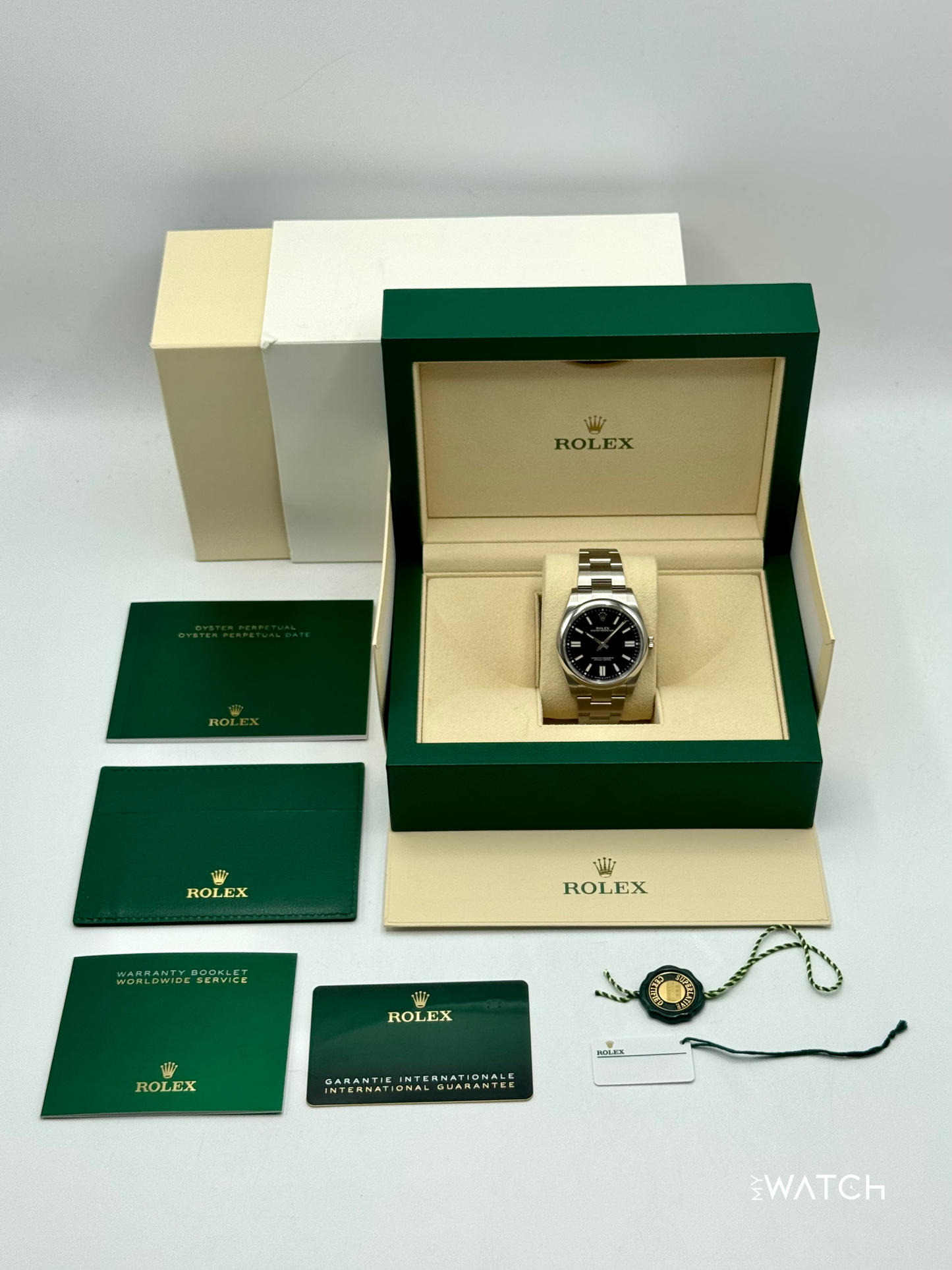 2024 Rolex Oyster Perpetual 41mm 124300 Black Dial - MyWatchLLC