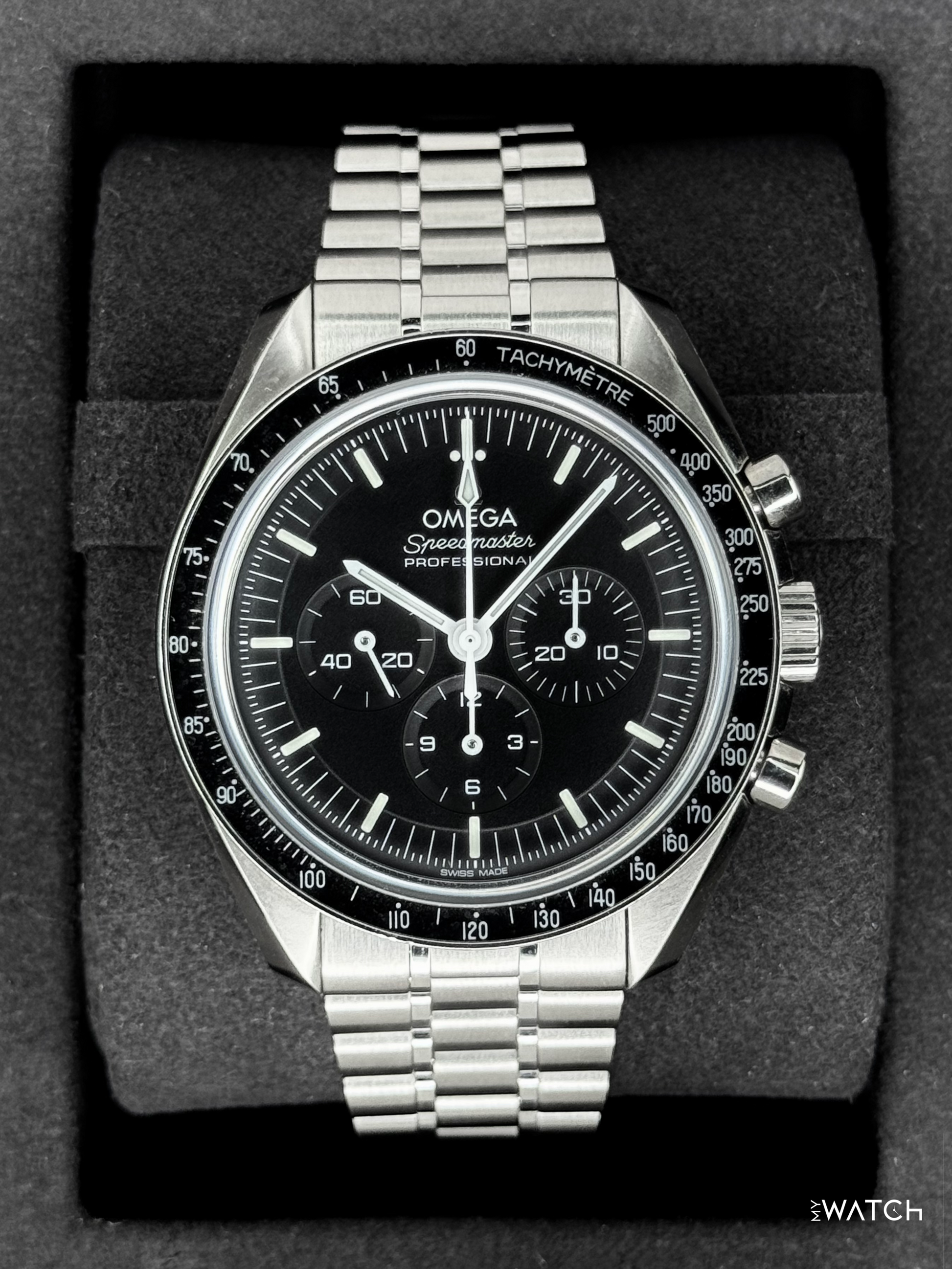 2026 Omega Speedmaster Moonwatch Pro 42mm 310.30.42.50.01.002 Black Dial - MyWatchLLC
