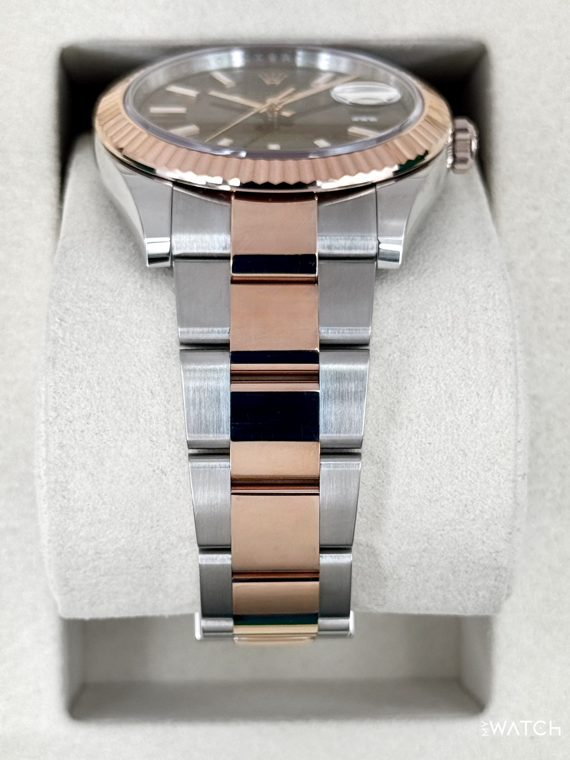 NEW 2026 Rolex Datejust 41mm 126331 Two-Tone Oyster Chocolate Dial - MyWatchLLC