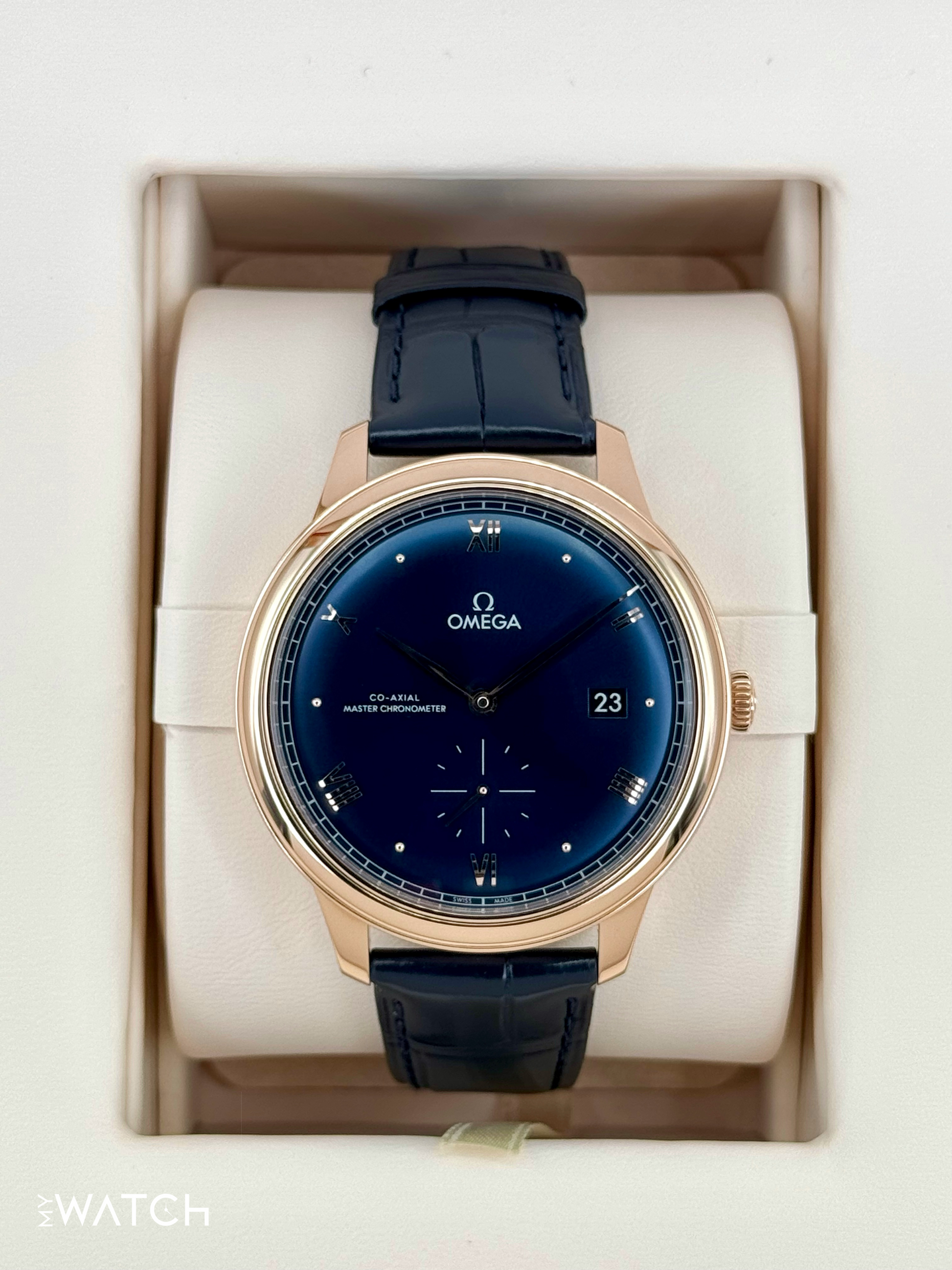 2023 Omega Master Chronometer 41mm 434.53.41.20.03.001 Blue Dial - MyWatchLLC