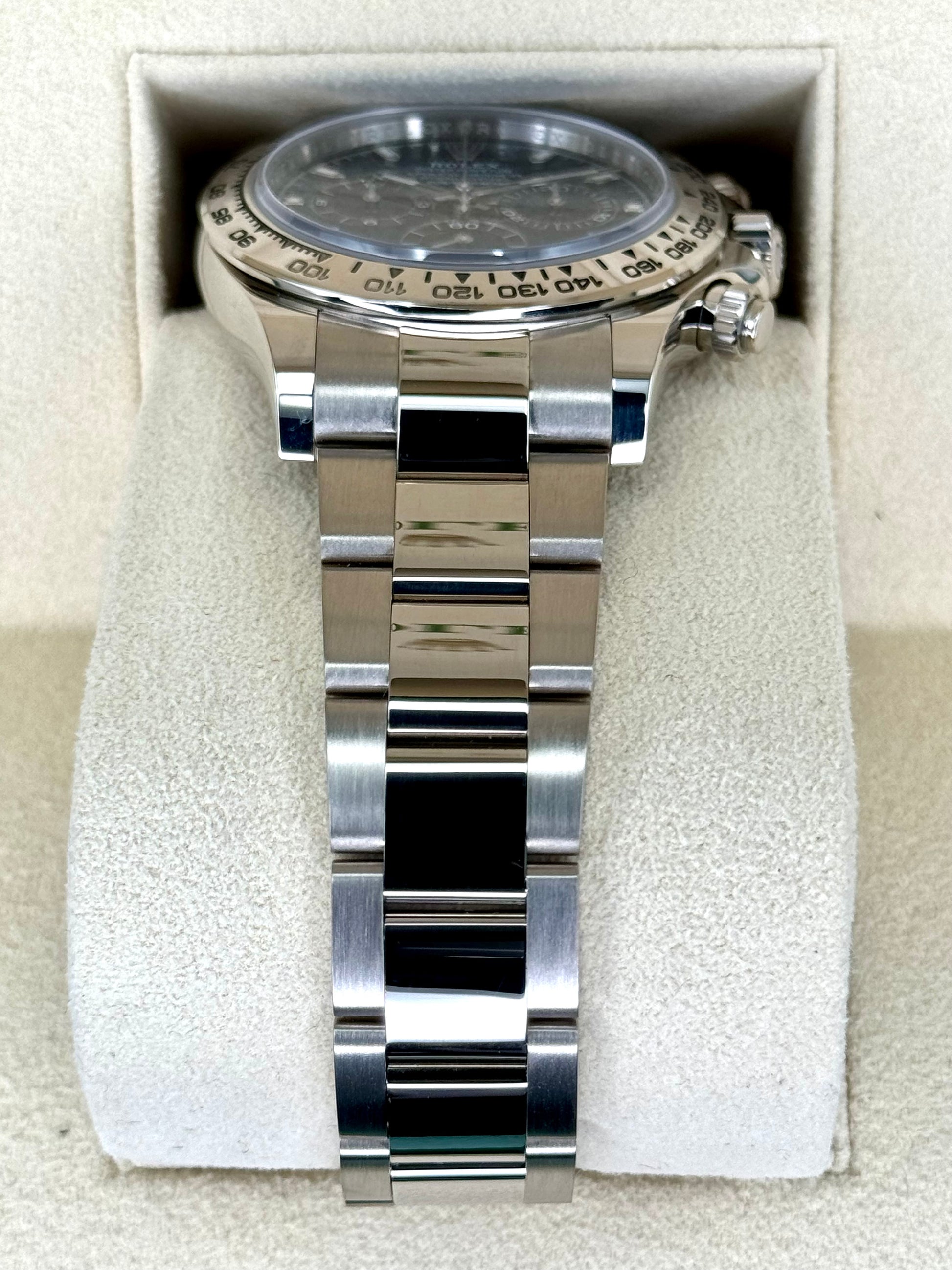 2022 Rolex Daytona 40mm 116509 White Gold Blue Dial - MyWatchLLC