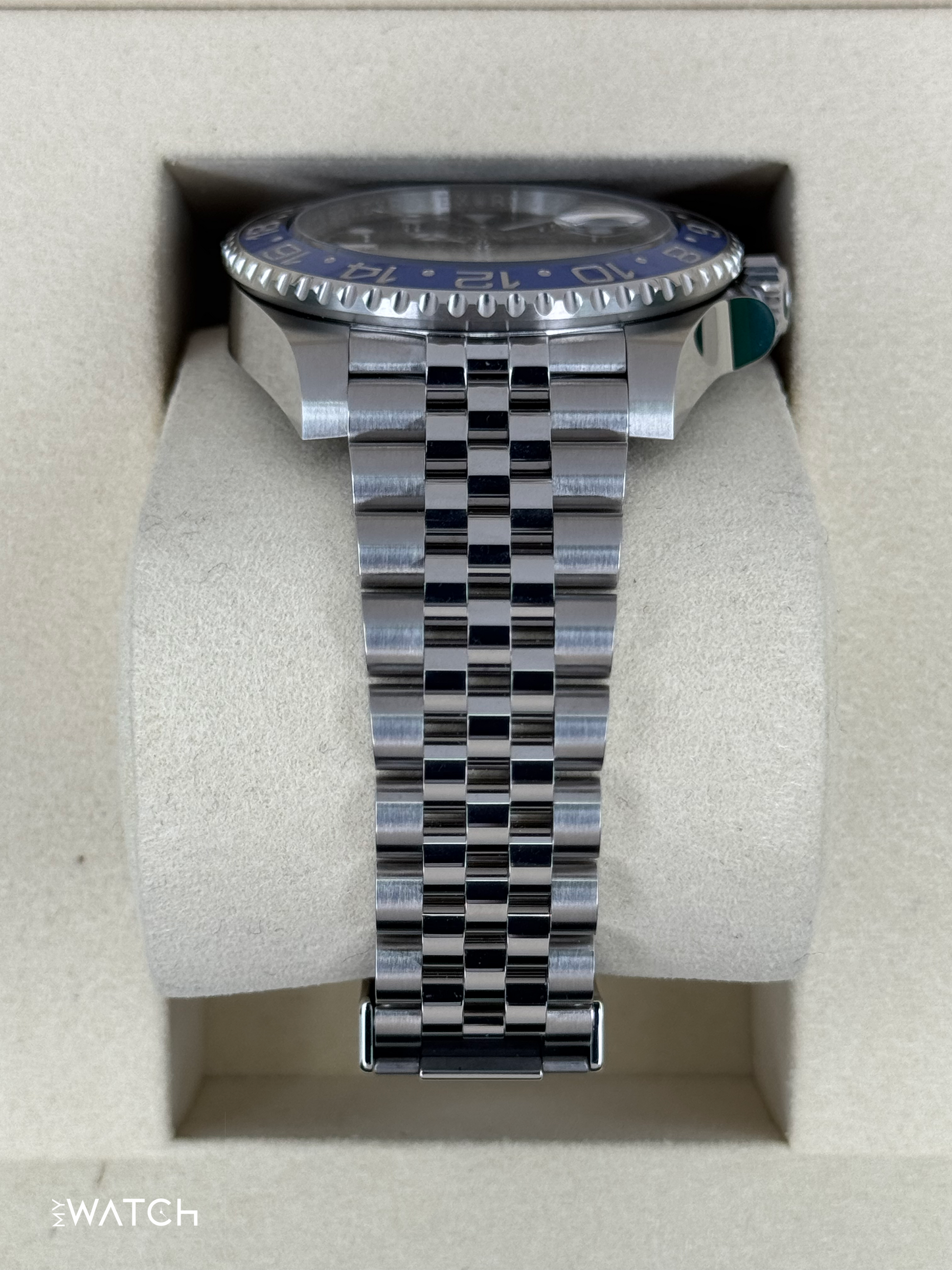 NEW 2025 Rolex GMT-Master II "Batgirl" 40mm 126710BLNR Jubilee - MyWatchLLC