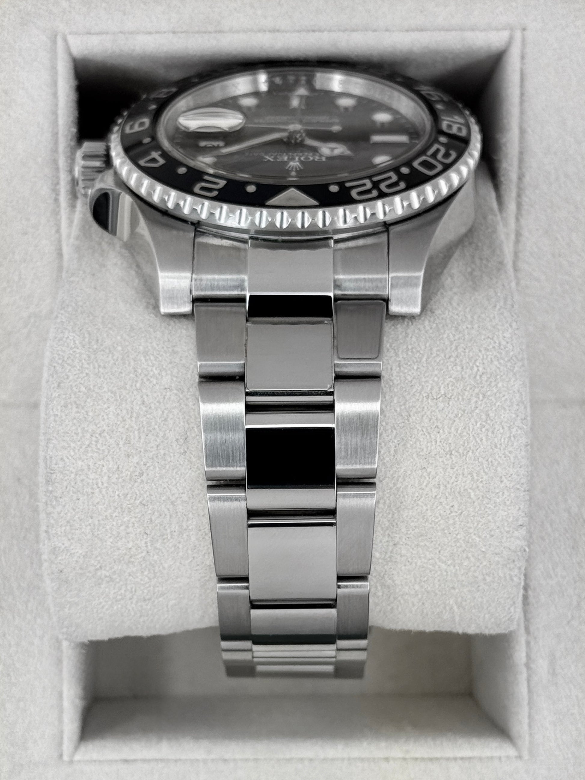 2016 Rolex GMT-Master II 40mm 116710LN Stainless Steel Black Dial - MyWatchLLC