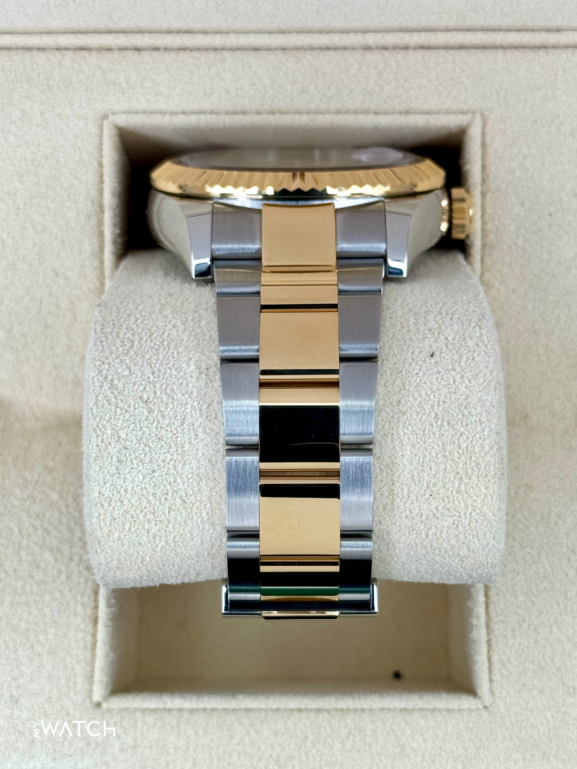 2022 Rolex Sky-Dweller 42mm 326933 Two-Tone Oyster White Dial - MyWatchLLC