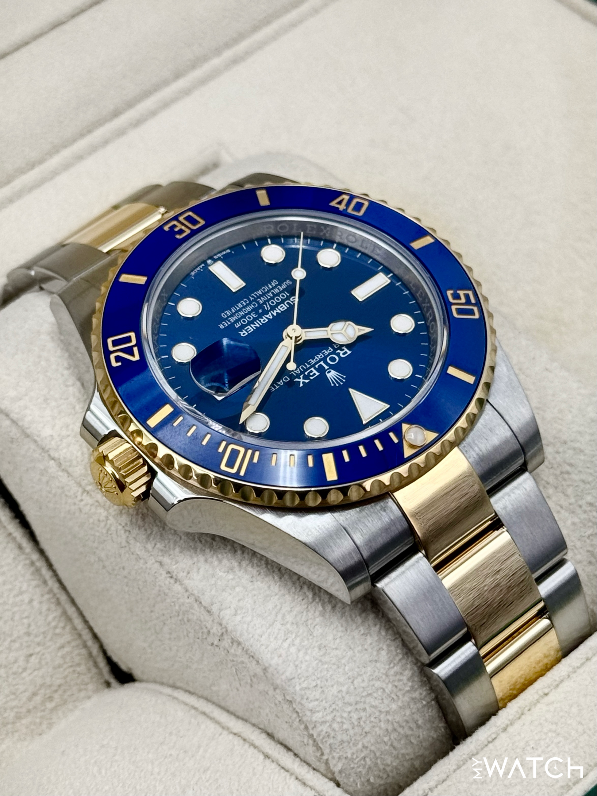 2024 Rolex Submariner "Bluesy" 41mm 126613LB Two-Tone Blue Dial - MyWatchLLC