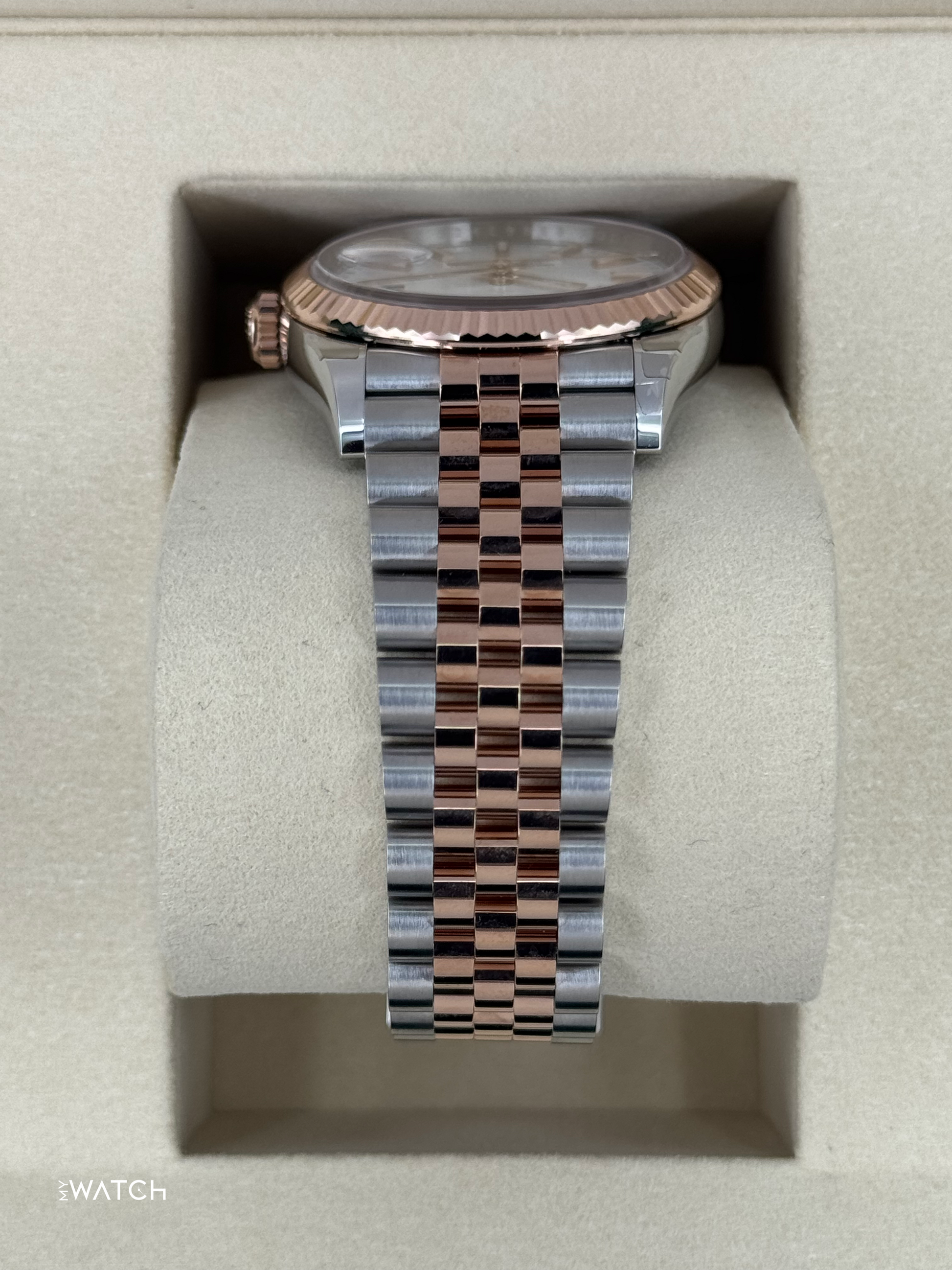 NEW 2025 Rolex Datejust 36mm 126231 Two-Tone Jubilee White Dial - MyWatchLLC