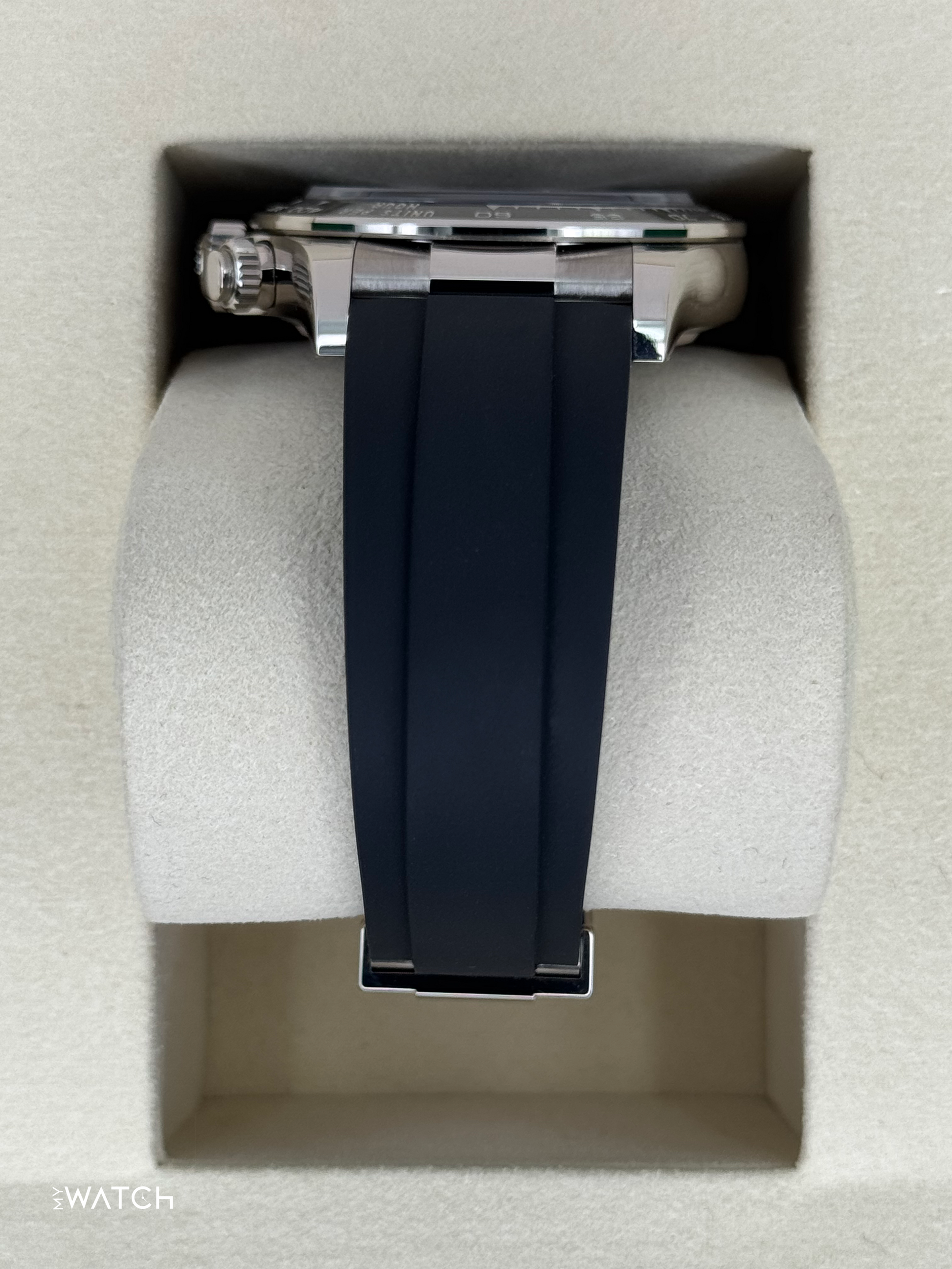 NEW 2025 Rolex Daytona 40mm 126519LN White Gold Oysterflex Silver Ghost Dial - MyWatchLLC