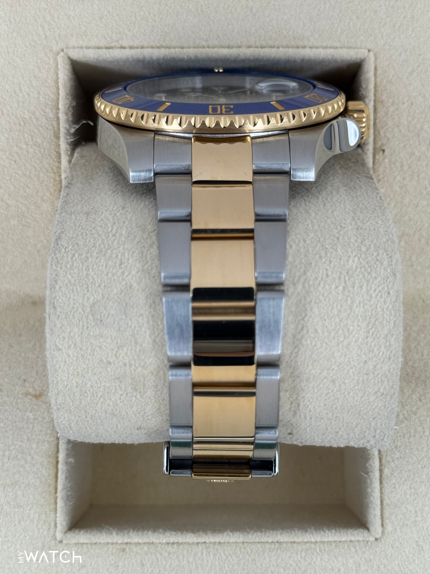 2016 Rolex Submariner "Bluesy" 40mm 116613LB Two-Tone Blue Dial - MyWatchLLC