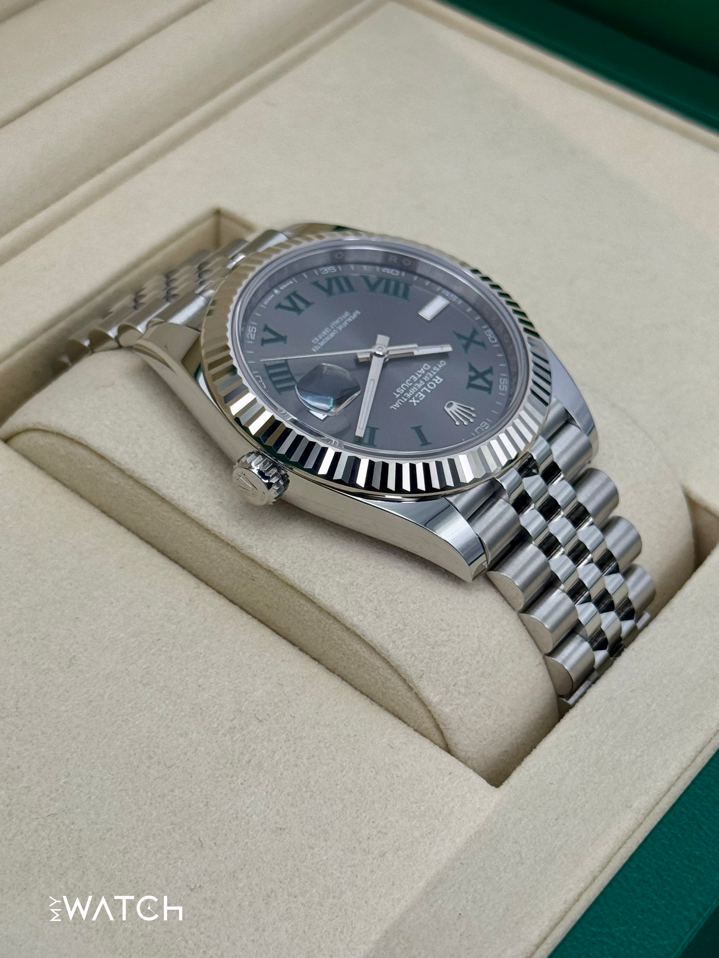 NEW 2025 Rolex Datejust 41mm 126334 Jubilee Wimbledon Dial